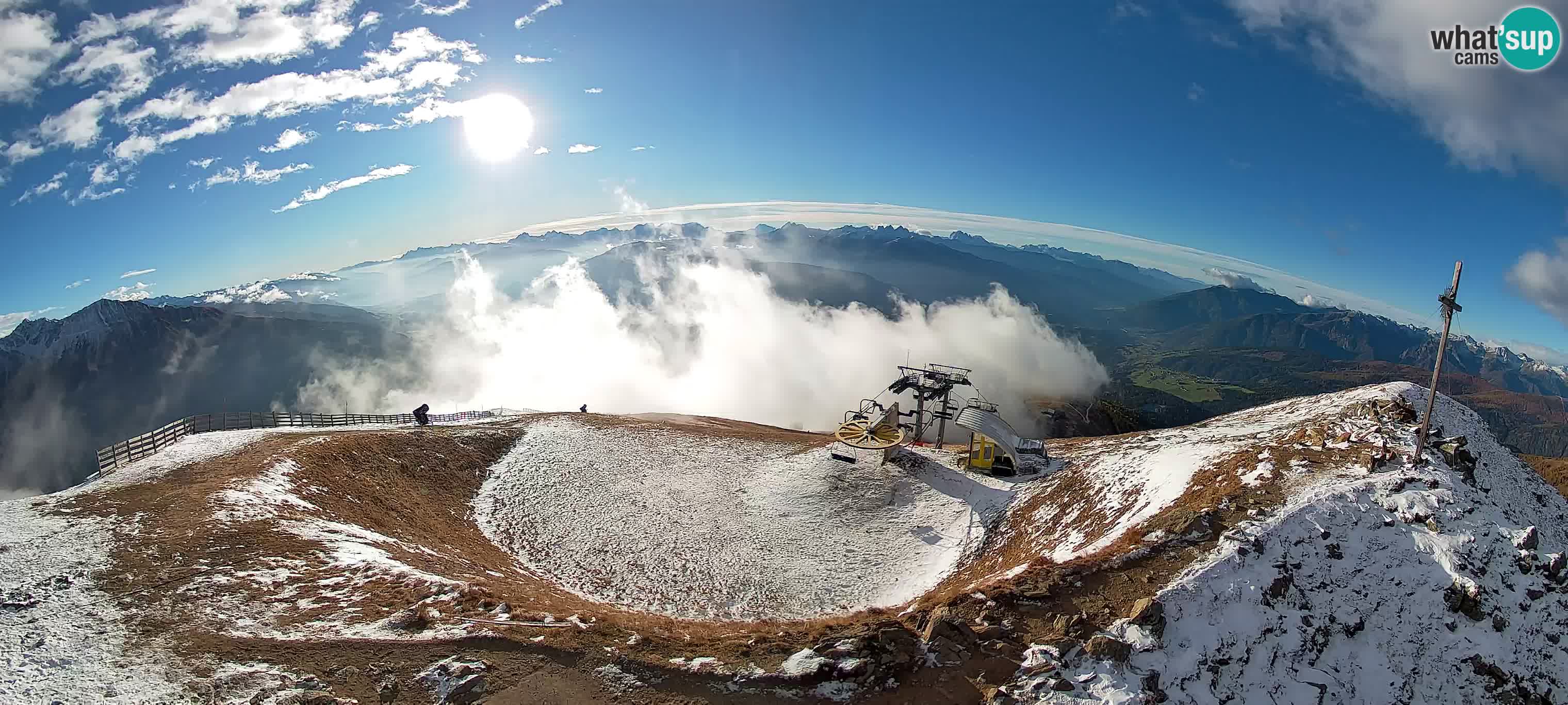 Spletna kamera Gitschlift / sedežnica Gitsch – Zgornja postaja (2.512 m)