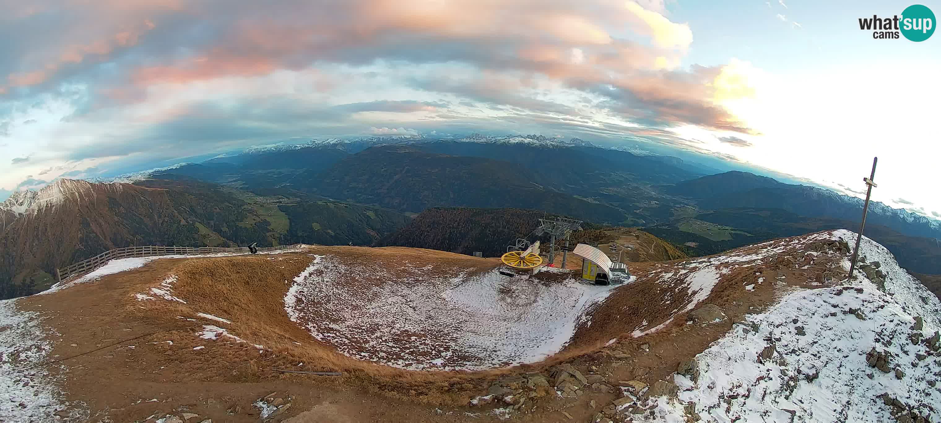 Spletna kamera Gitschlift / sedežnica Gitsch – Zgornja postaja (2.512 m)