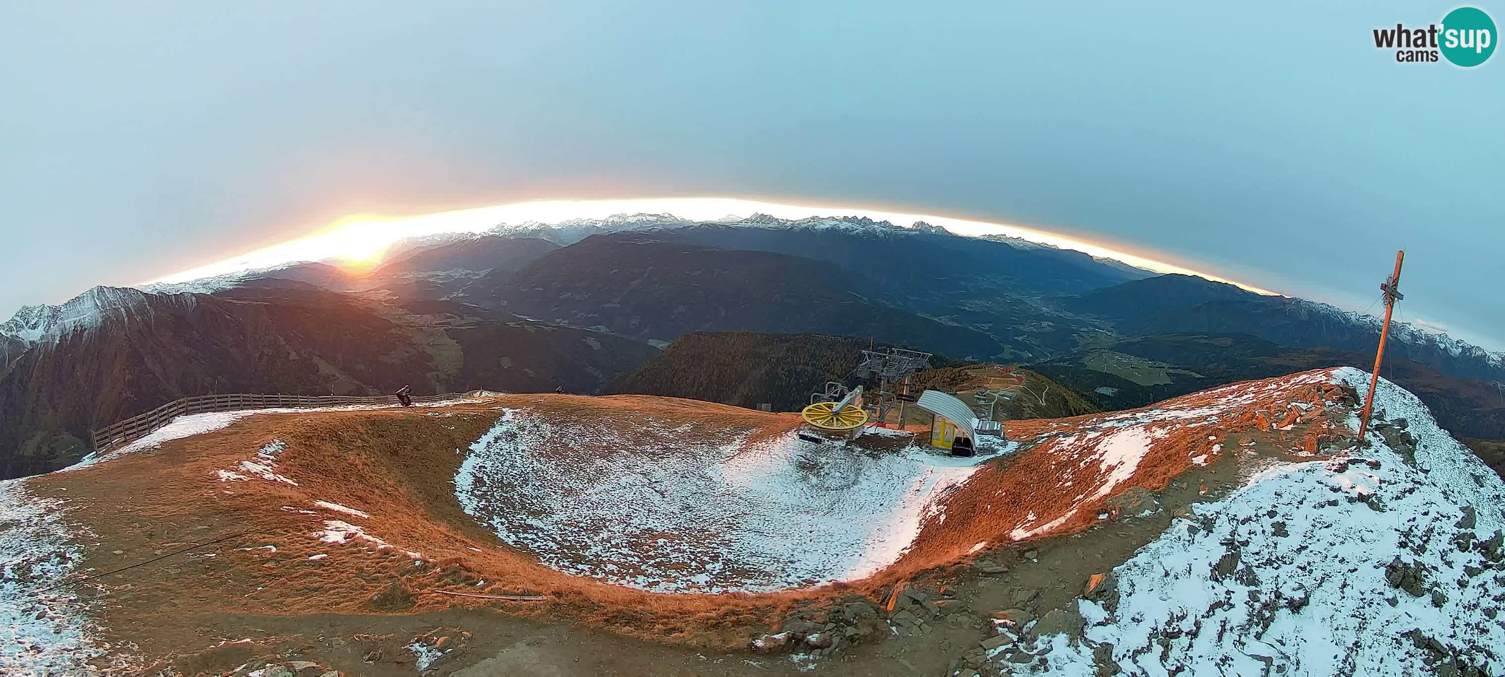 Spletna kamera Gitschlift / sedežnica Gitsch – Zgornja postaja (2.512 m)