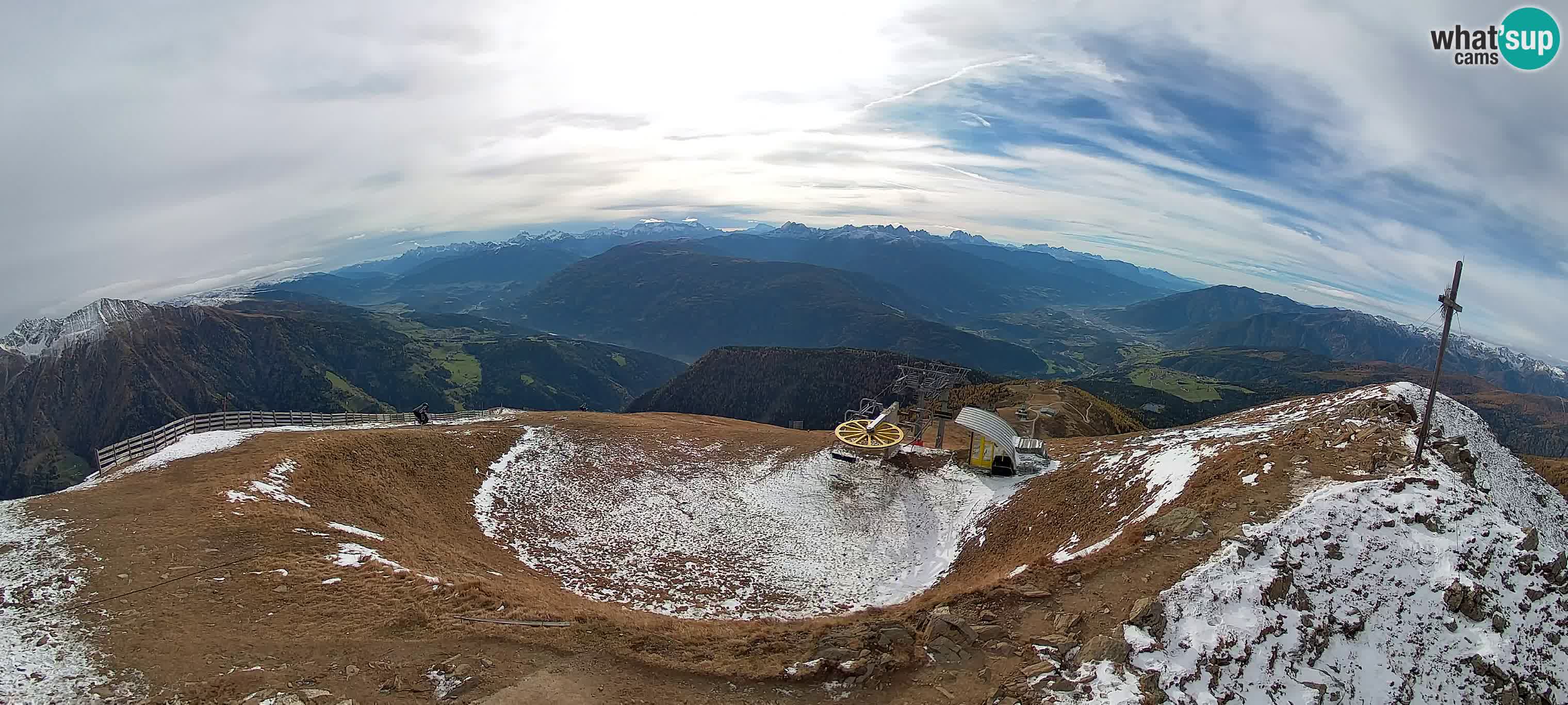 Spletna kamera Gitschlift / sedežnica Gitsch – Zgornja postaja (2.512 m)