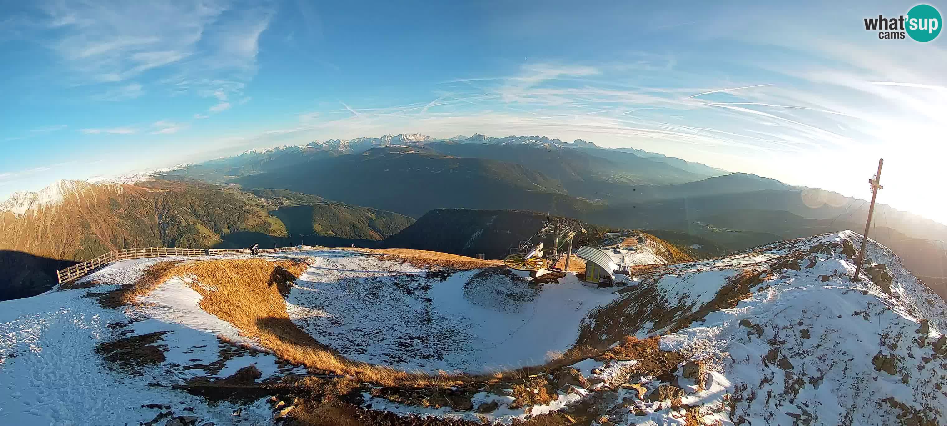 Spletna kamera Gitschlift / sedežnica Gitsch – Zgornja postaja (2.512 m)