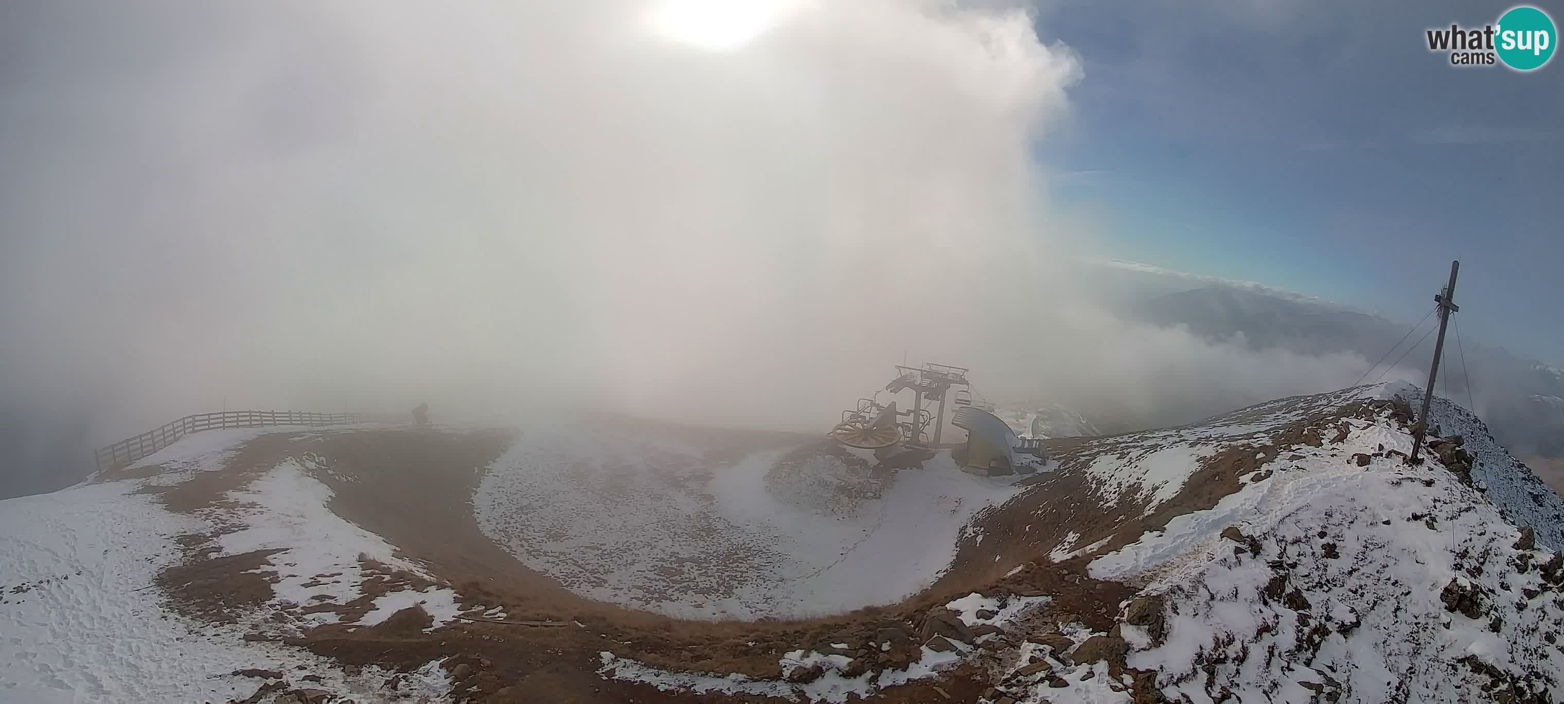 Spletna kamera Gitschlift / sedežnica Gitsch – Zgornja postaja (2.512 m)