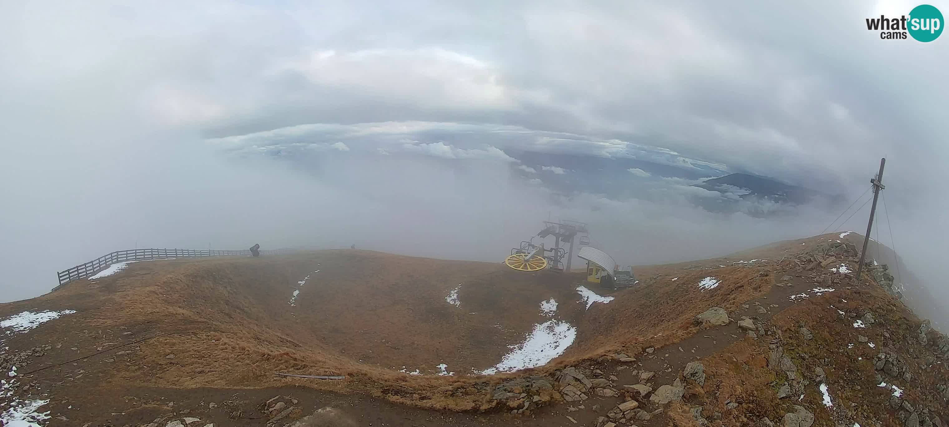 Spletna kamera Gitschlift / sedežnica Gitsch – Zgornja postaja (2.512 m)