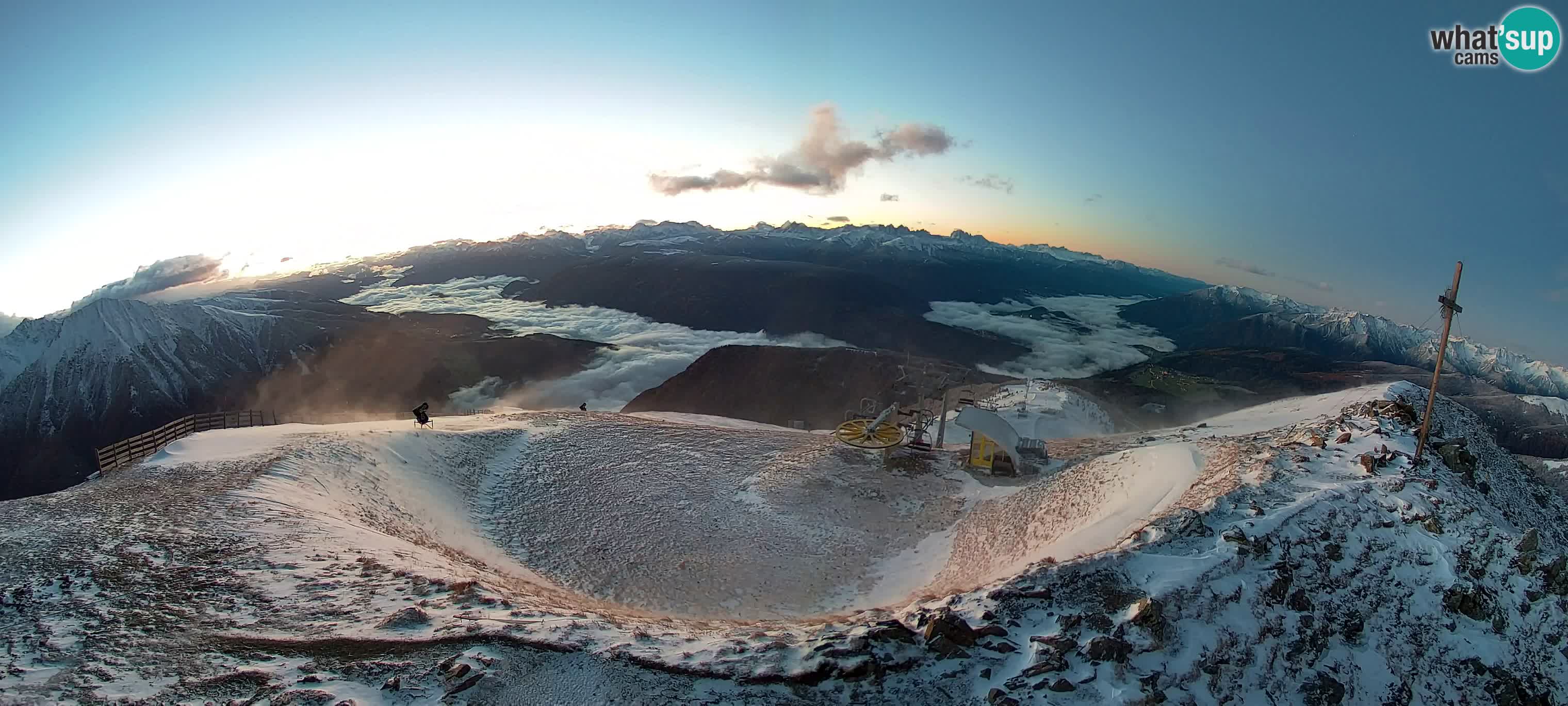 Webcam Gitschlift / telesilla Gitsch – Estación superior (2.512 m)