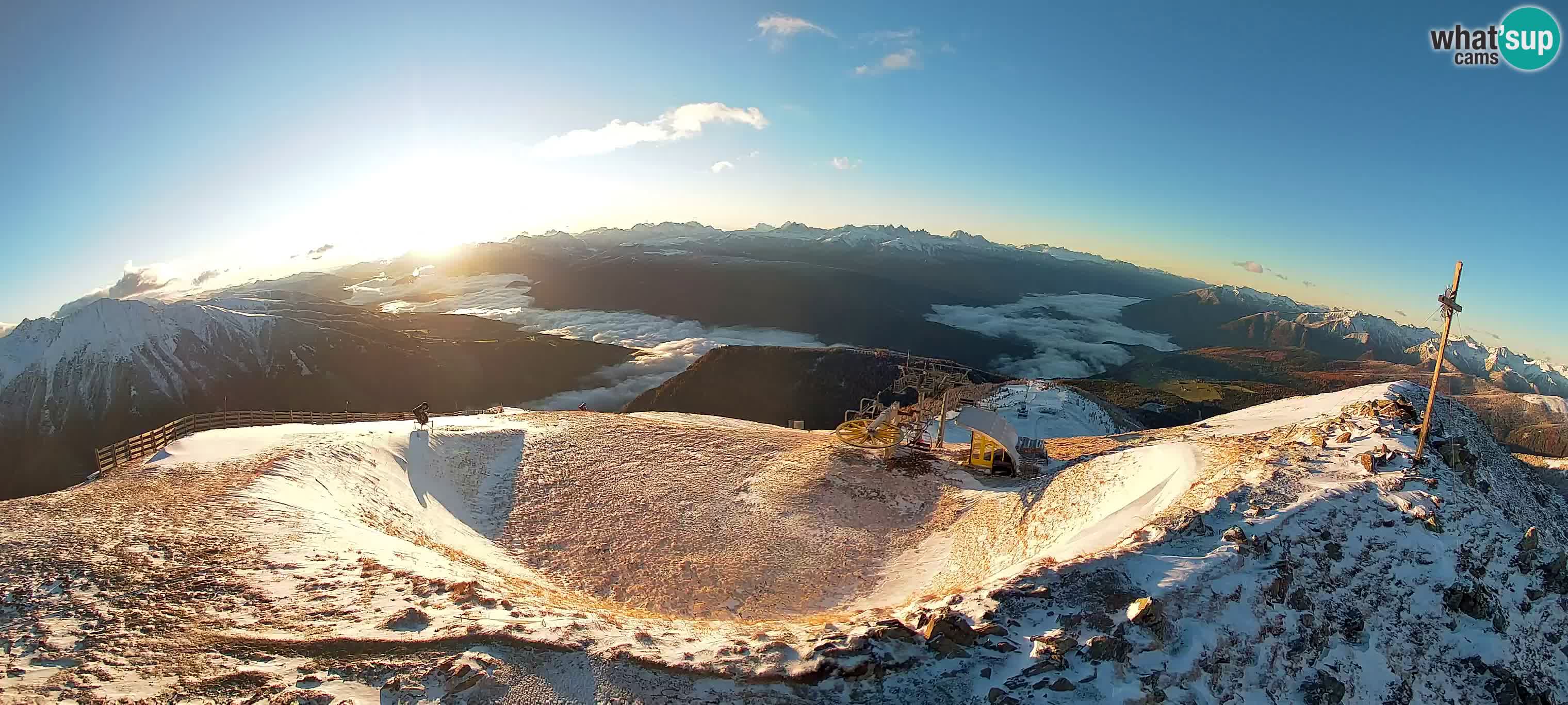 Spletna kamera Gitschlift / sedežnica Gitsch – Zgornja postaja (2.512 m)