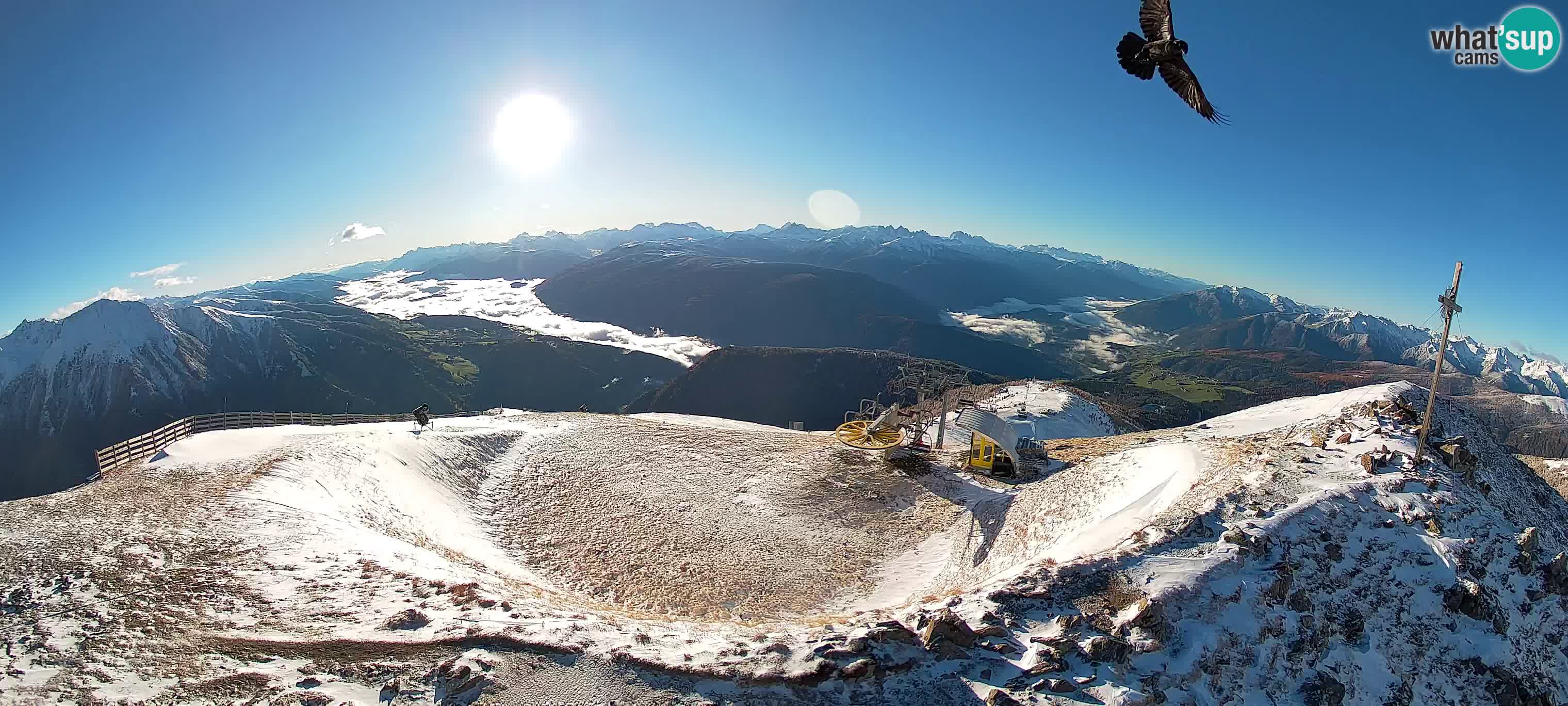 Spletna kamera Gitschlift / sedežnica Gitsch – Zgornja postaja (2.512 m)