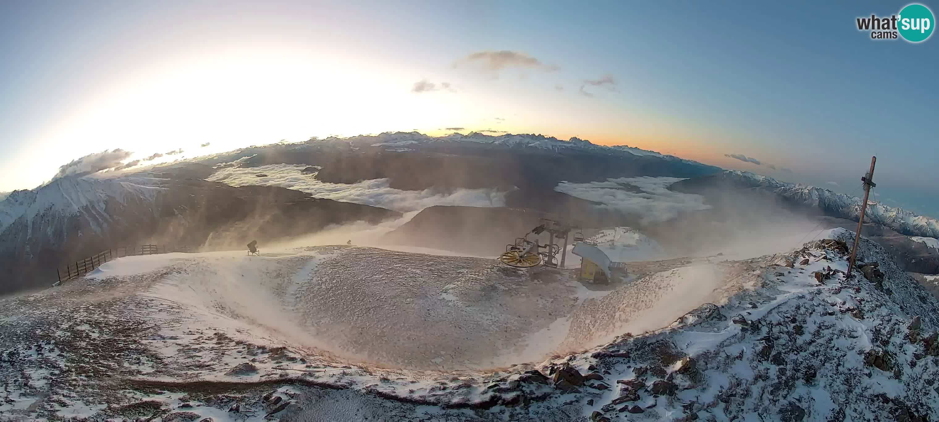 Webcam Gitschlift / Sessellift Gitsch – Bergstation (2.512 m)