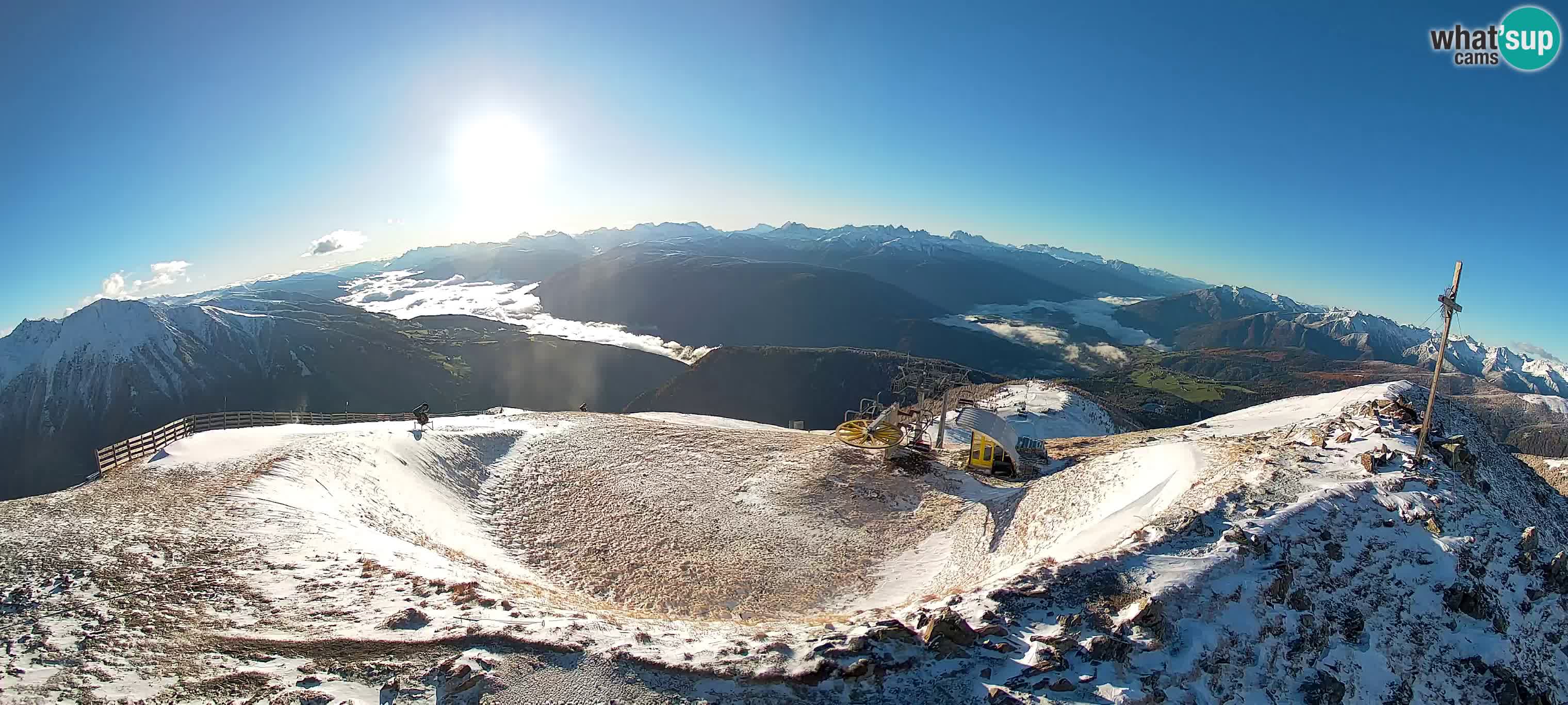 Spletna kamera Gitschlift / sedežnica Gitsch – Zgornja postaja (2.512 m)