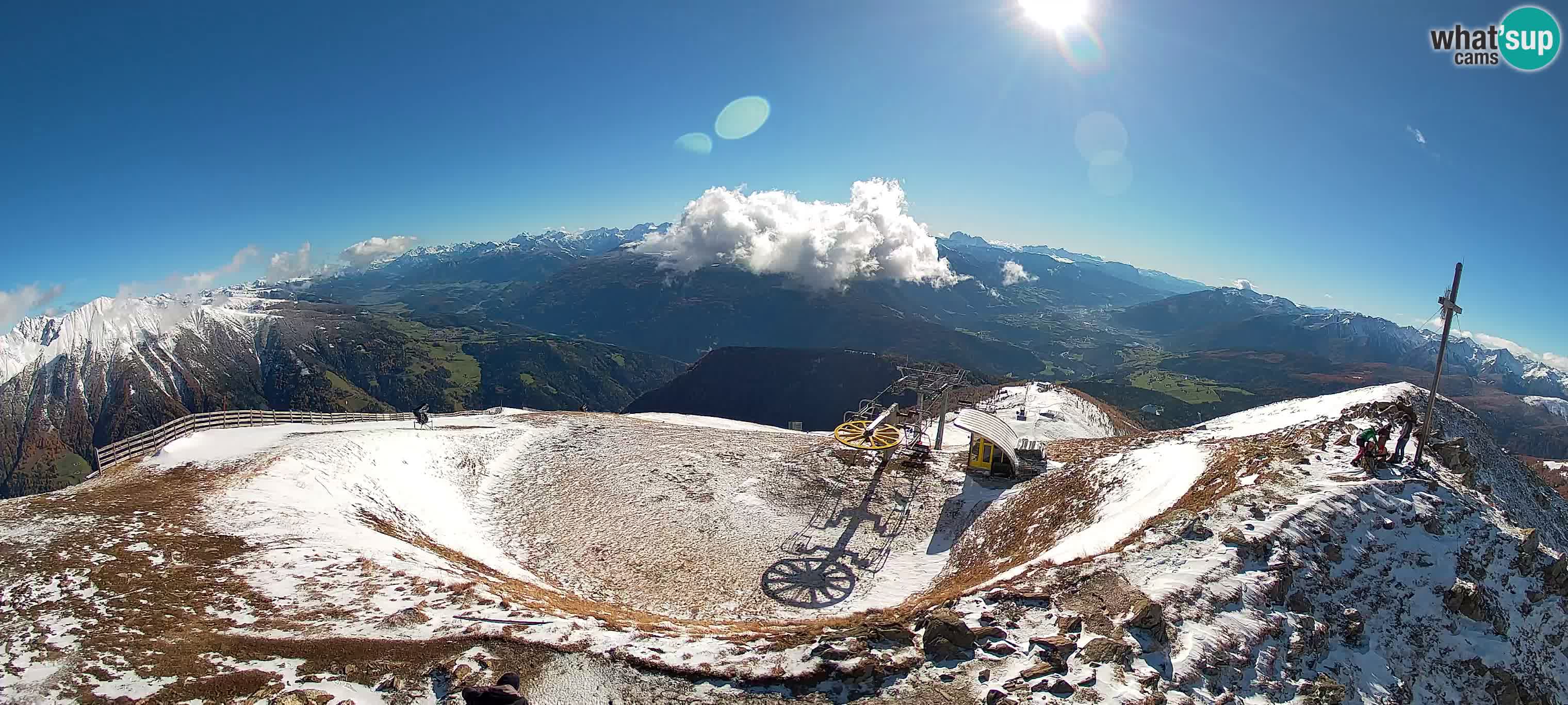 Spletna kamera Gitschlift / sedežnica Gitsch – Zgornja postaja (2.512 m)