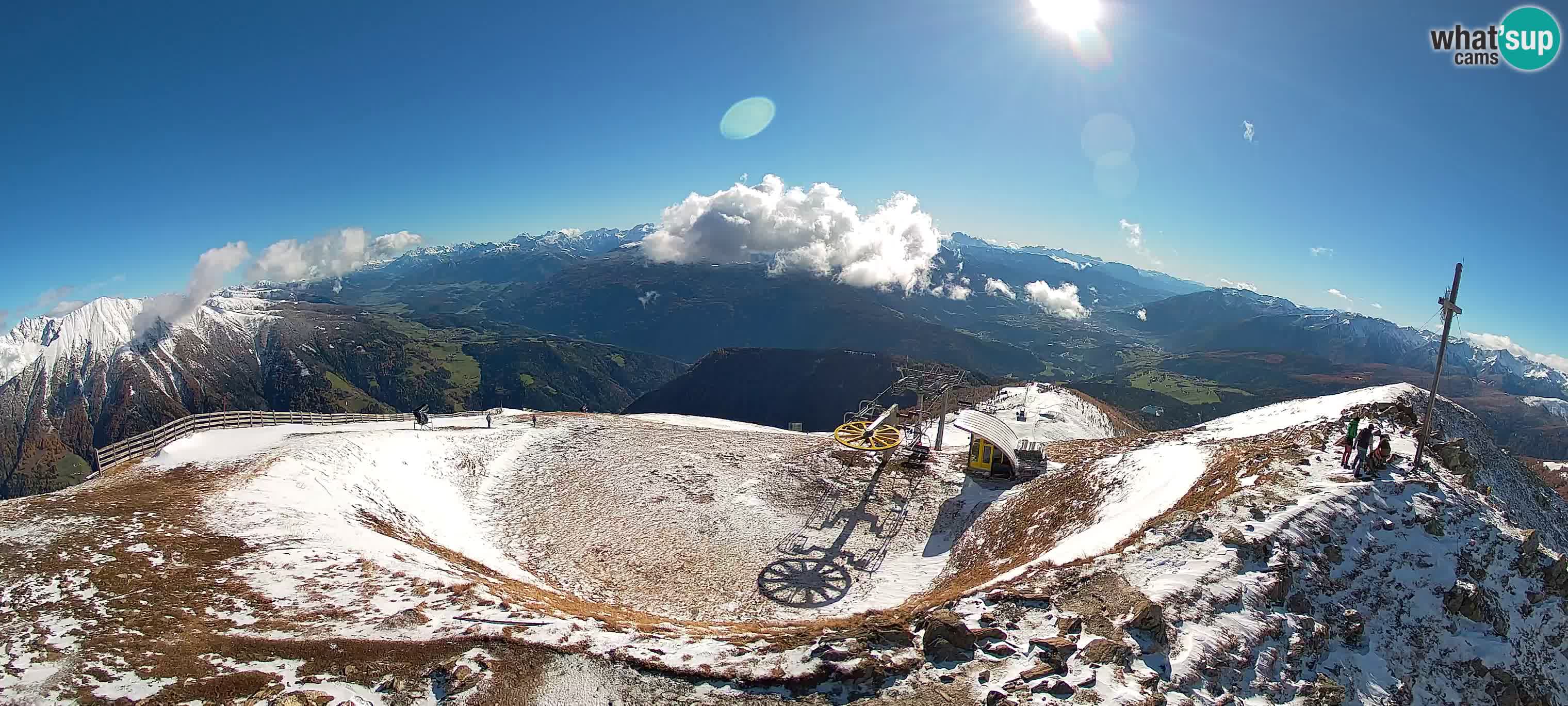 Spletna kamera Gitschlift / sedežnica Gitsch – Zgornja postaja (2.512 m)