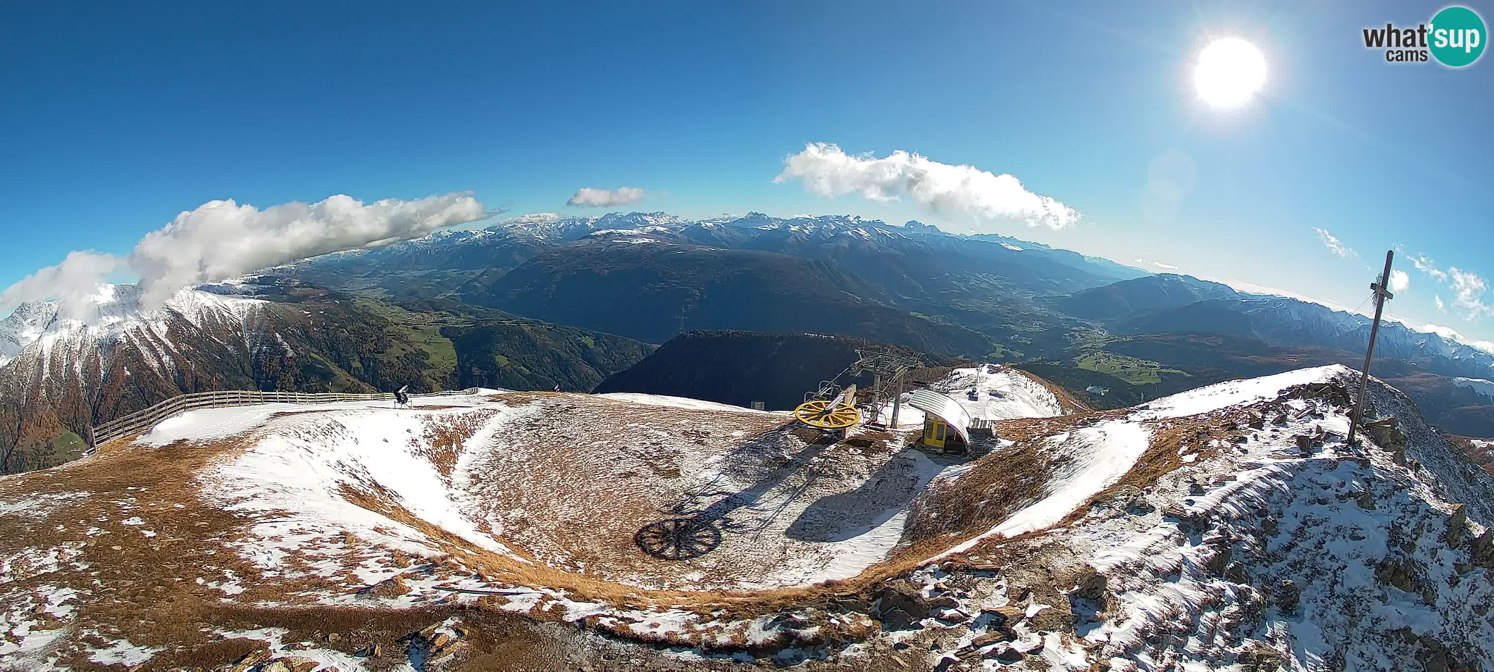 Spletna kamera Gitschlift / sedežnica Gitsch – Zgornja postaja (2.512 m)