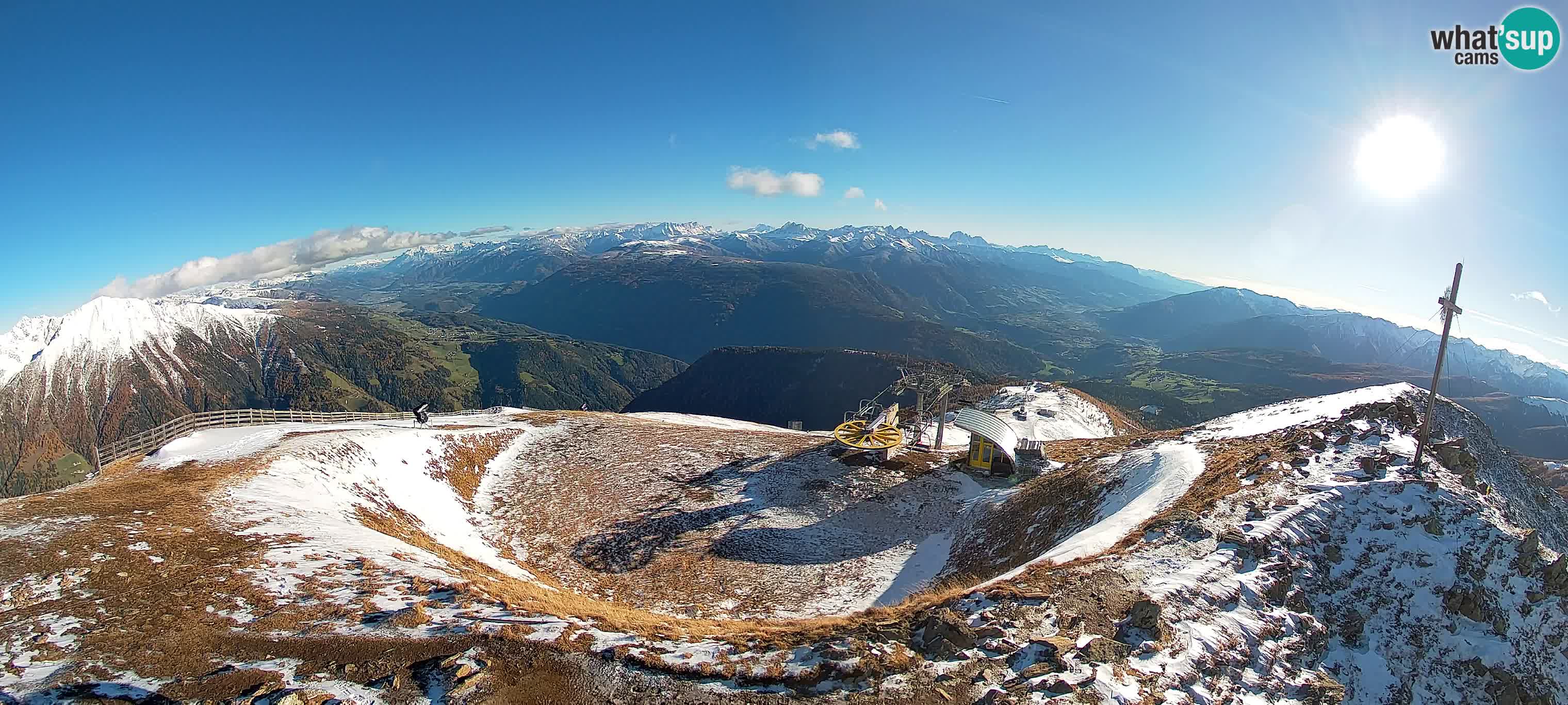 Spletna kamera Gitschlift / sedežnica Gitsch – Zgornja postaja (2.512 m)