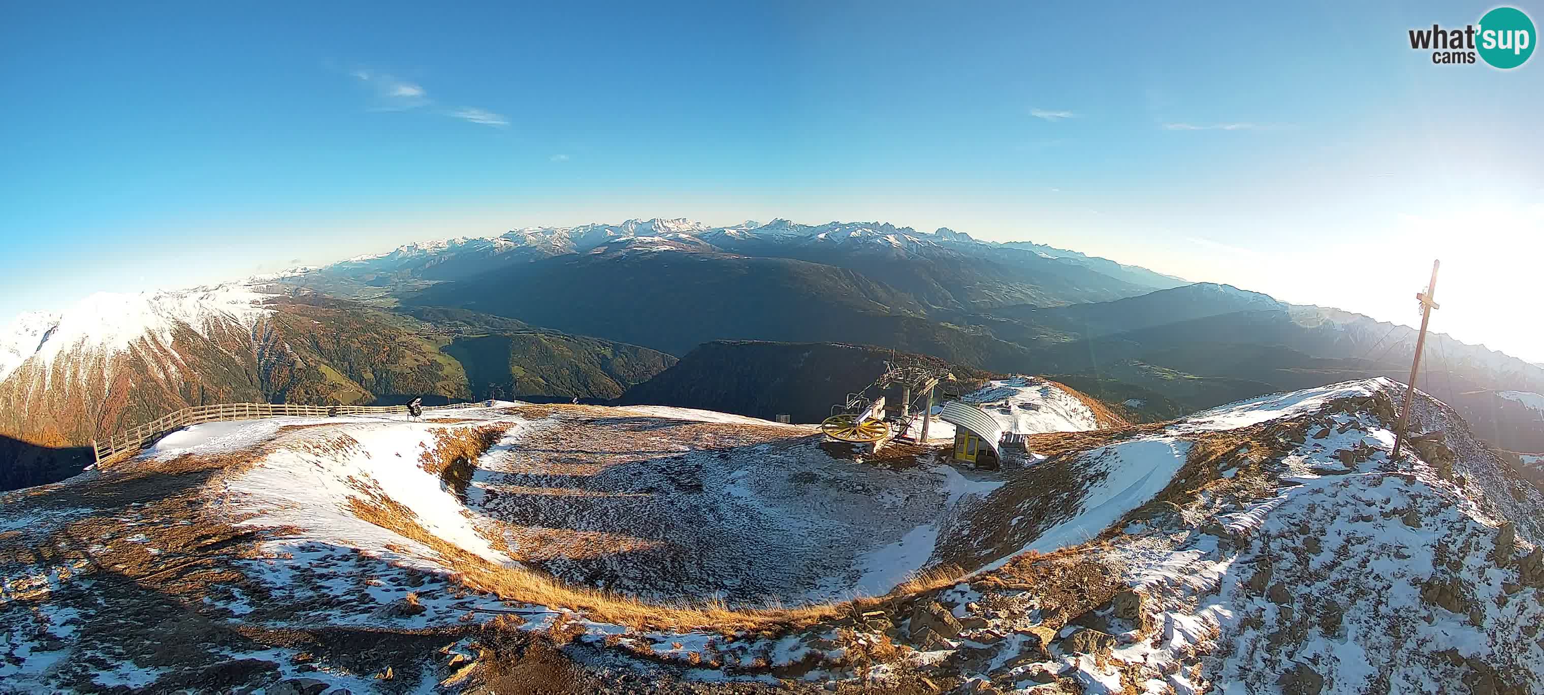 Spletna kamera Gitschlift / sedežnica Gitsch – Zgornja postaja (2.512 m)