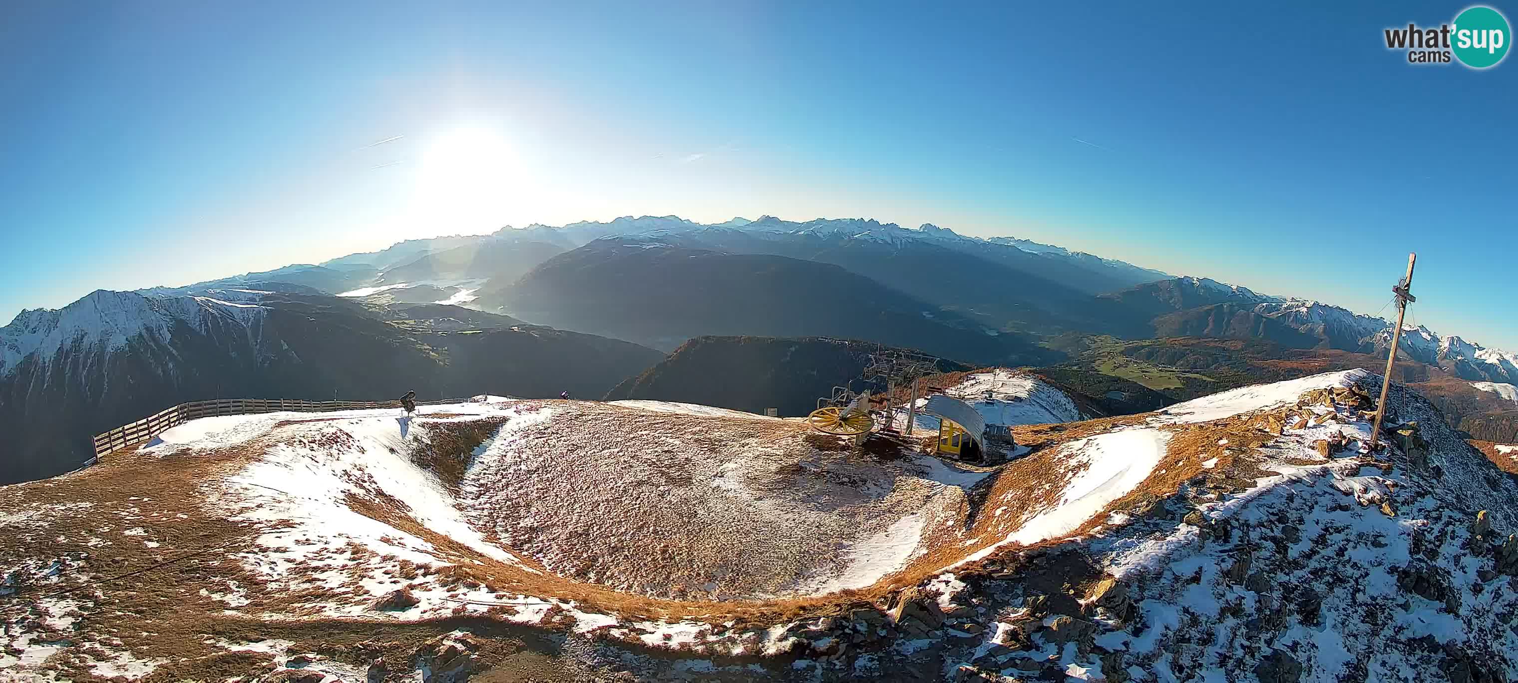 Spletna kamera Gitschlift / sedežnica Gitsch – Zgornja postaja (2.512 m)