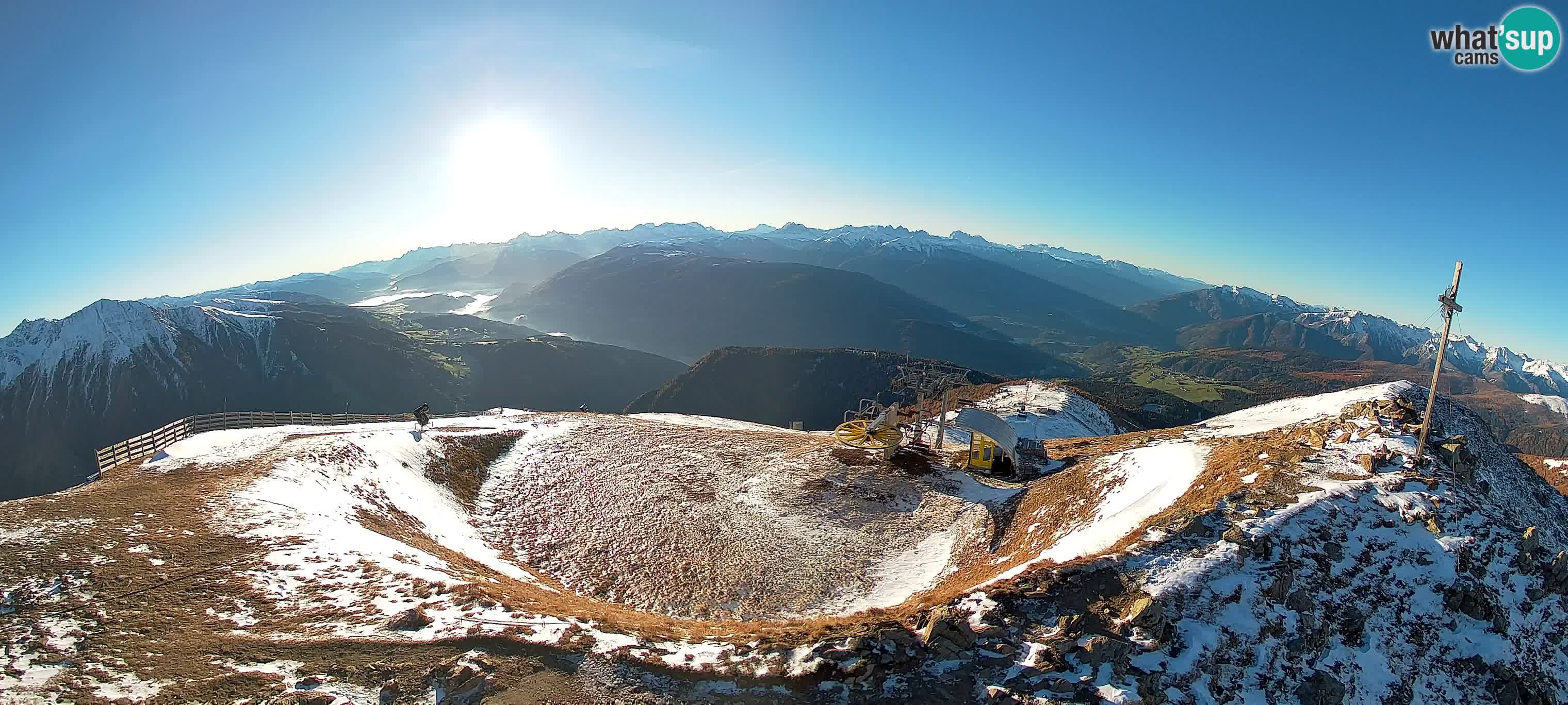 Spletna kamera Gitschlift / sedežnica Gitsch – Zgornja postaja (2.512 m)