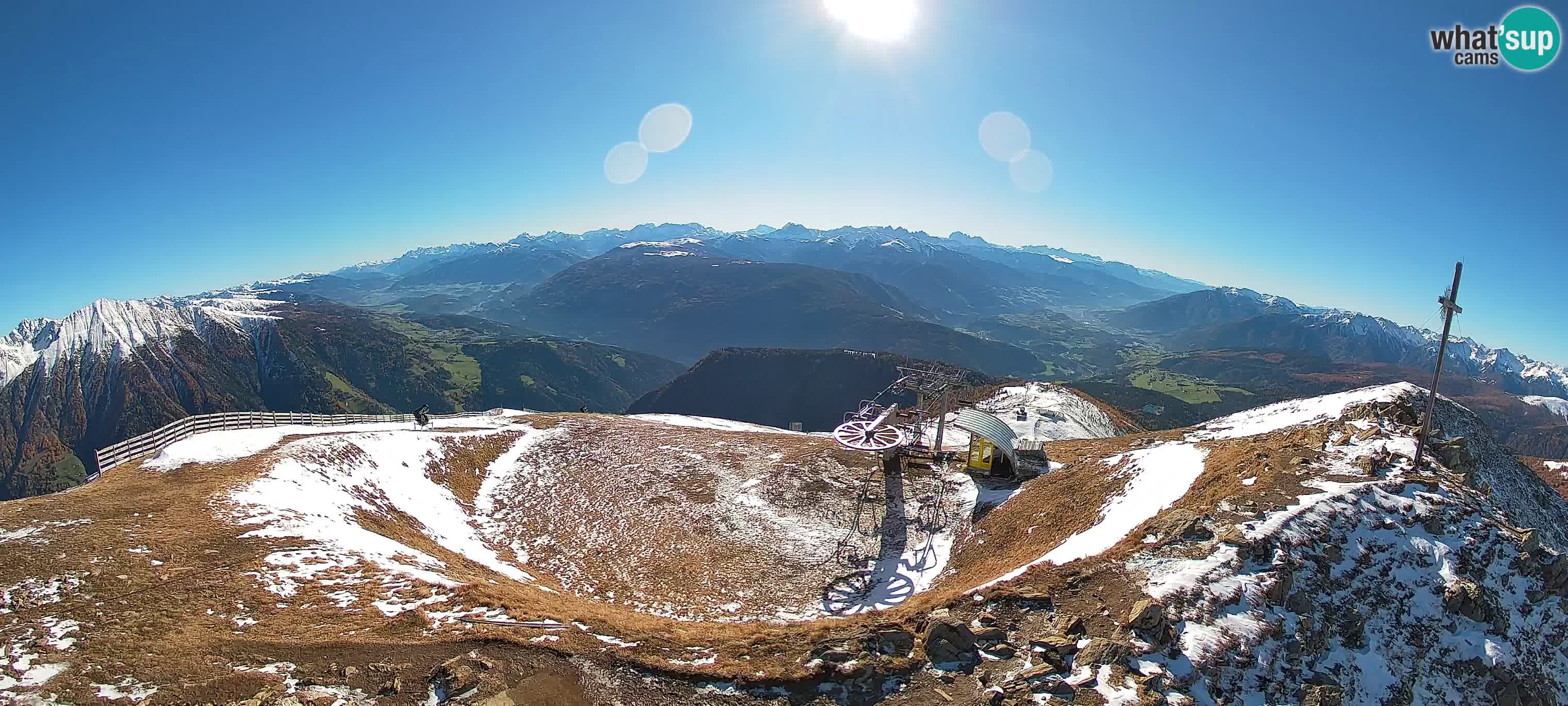 Spletna kamera Gitschlift / sedežnica Gitsch – Zgornja postaja (2.512 m)
