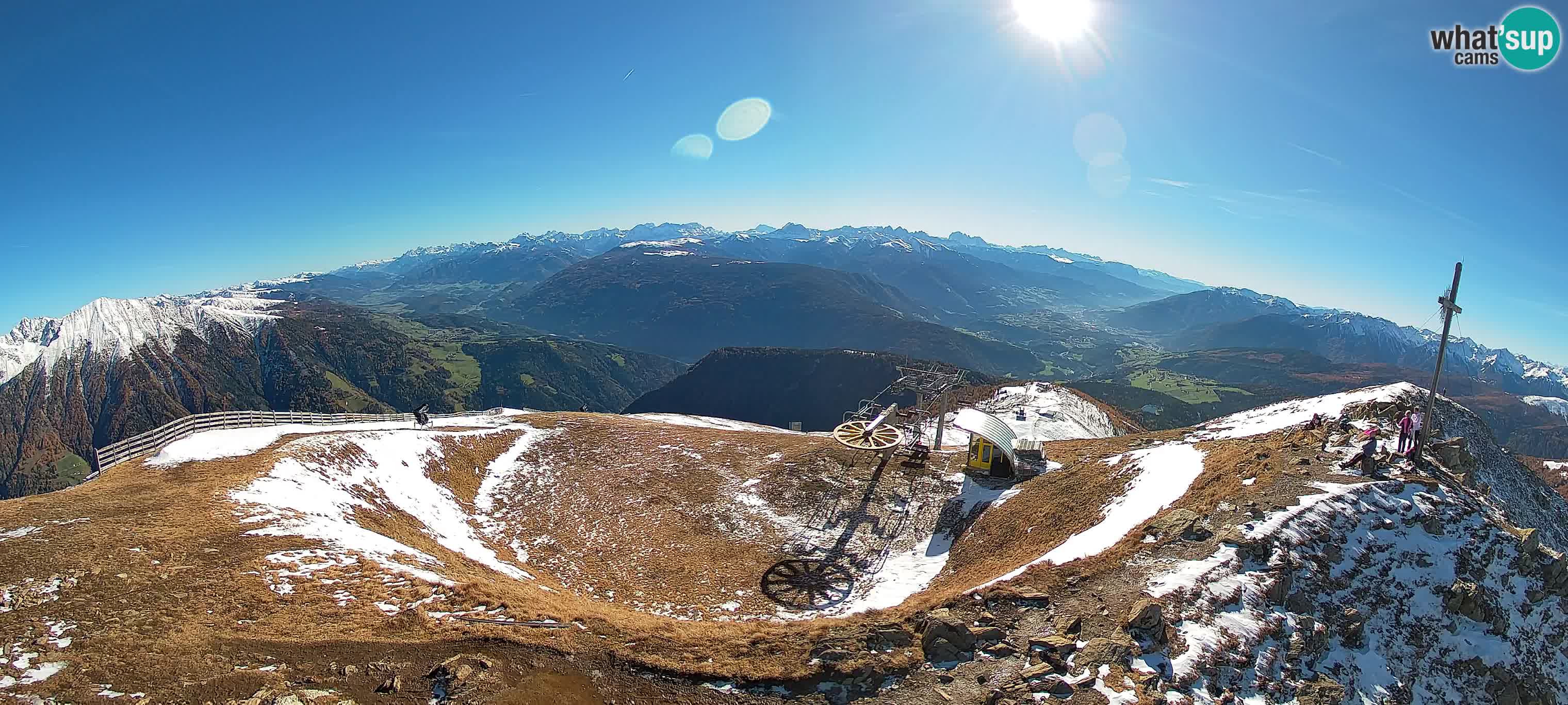 Spletna kamera Gitschlift / sedežnica Gitsch – Zgornja postaja (2.512 m)