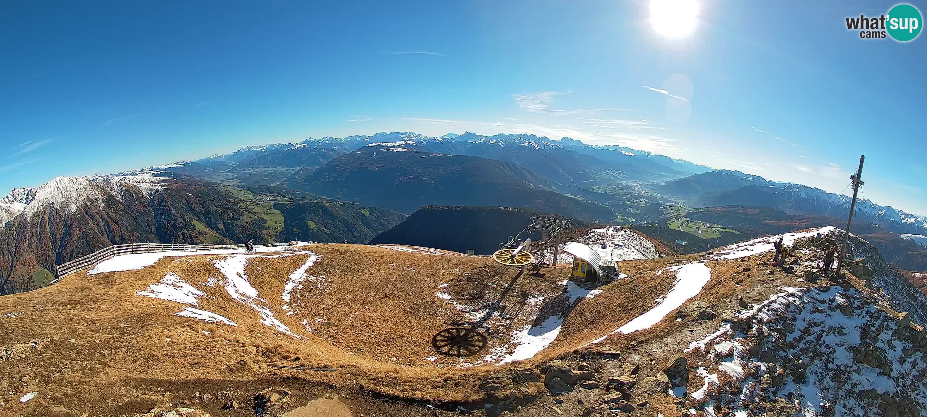 Spletna kamera Gitschlift / sedežnica Gitsch – Zgornja postaja (2.512 m)