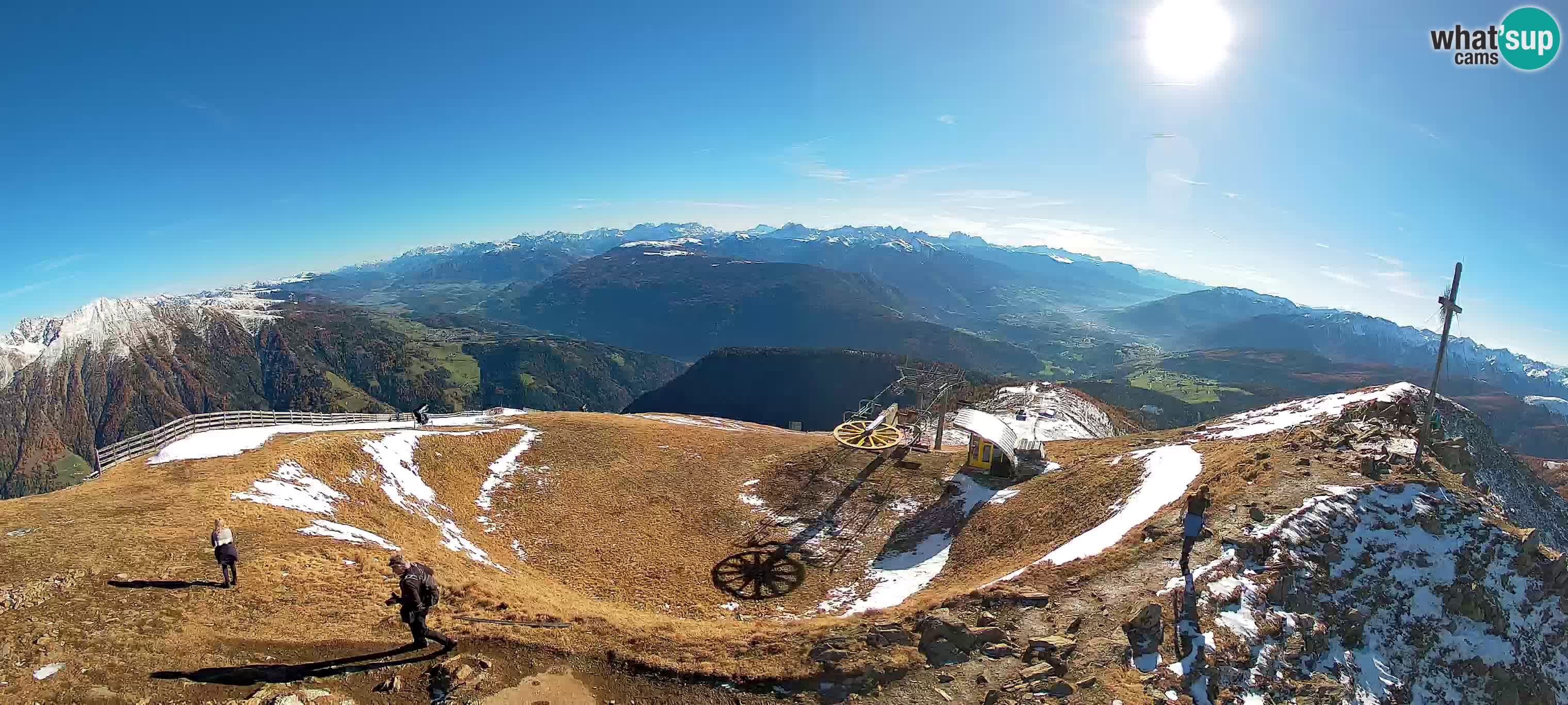 Spletna kamera Gitschlift / sedežnica Gitsch – Zgornja postaja (2.512 m)