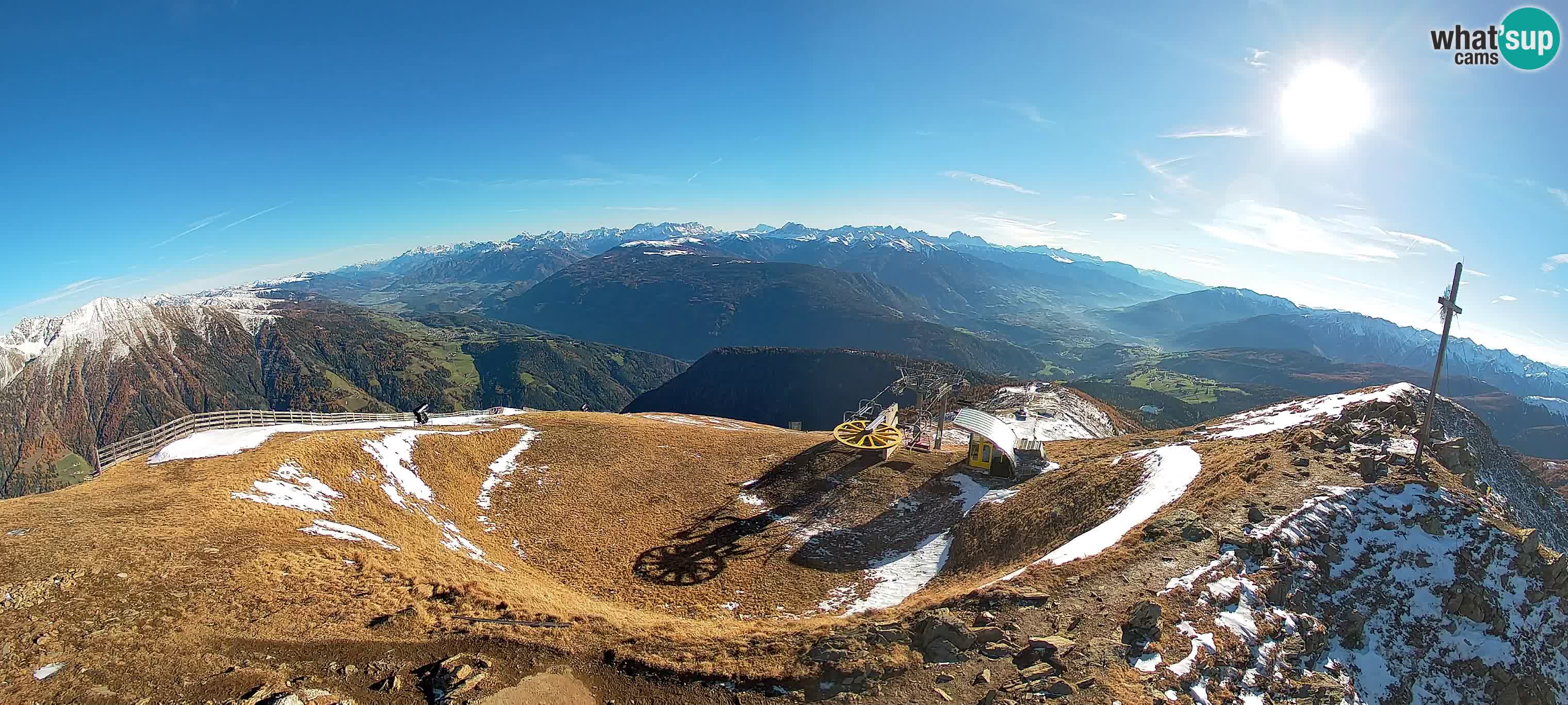Spletna kamera Gitschlift / sedežnica Gitsch – Zgornja postaja (2.512 m)