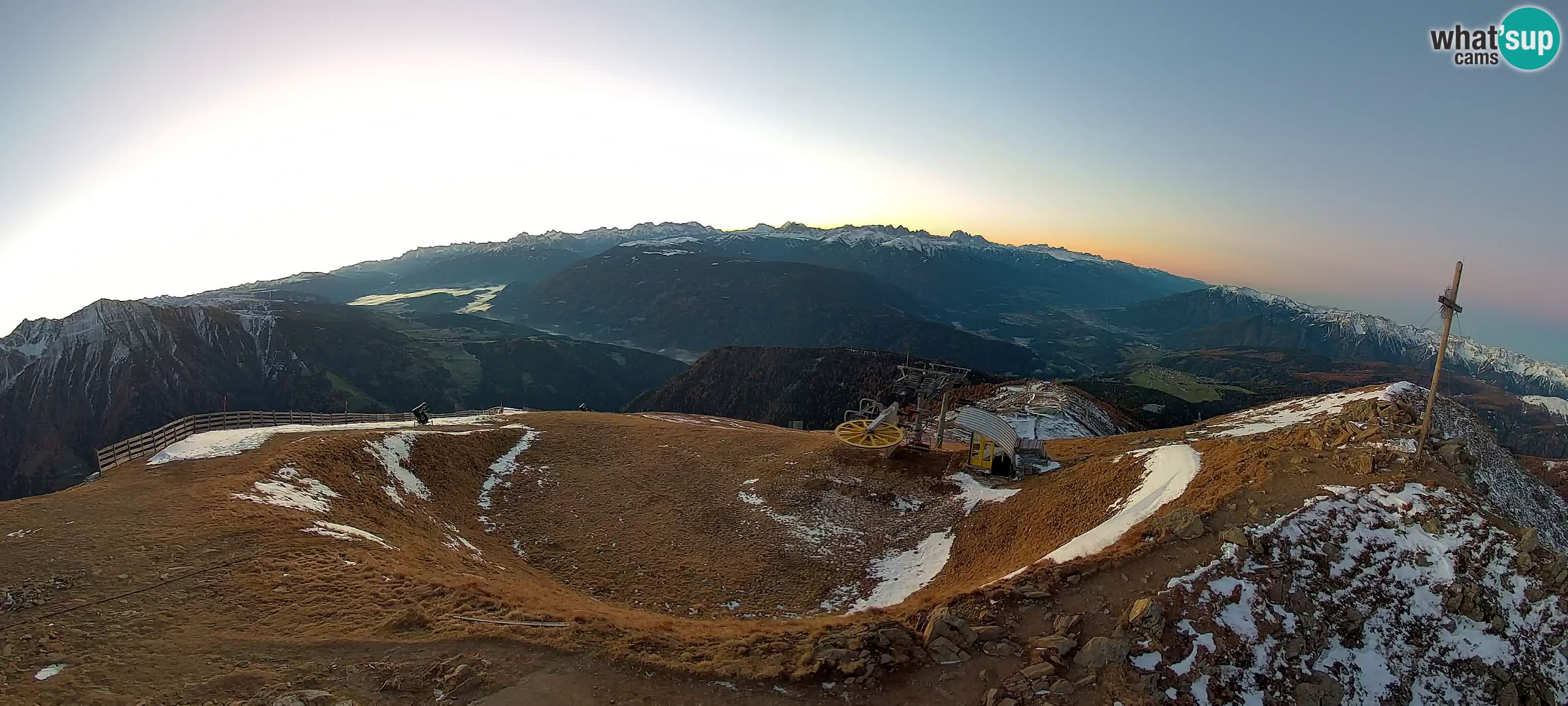 Spletna kamera Gitschlift / sedežnica Gitsch – Zgornja postaja (2.512 m)