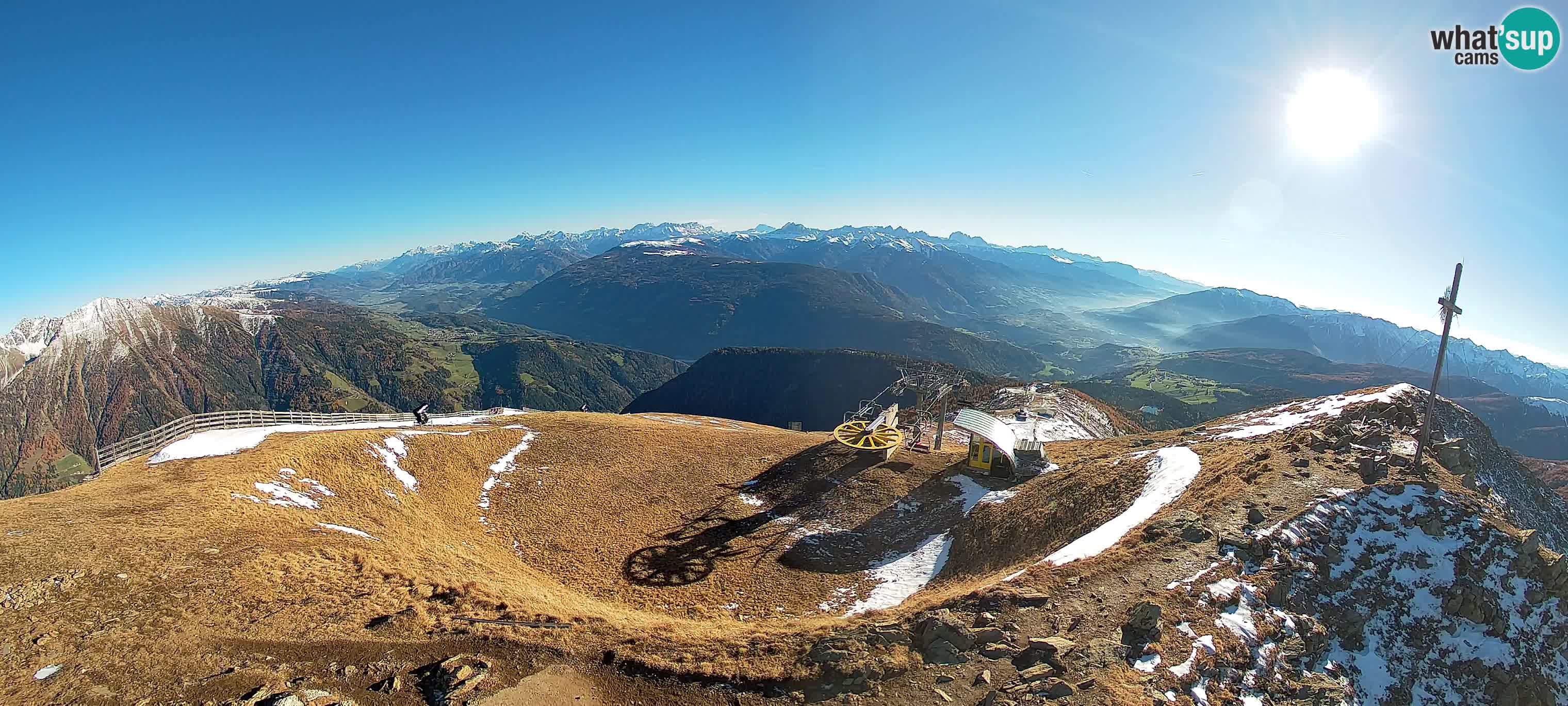Spletna kamera Gitschlift / sedežnica Gitsch – Zgornja postaja (2.512 m)