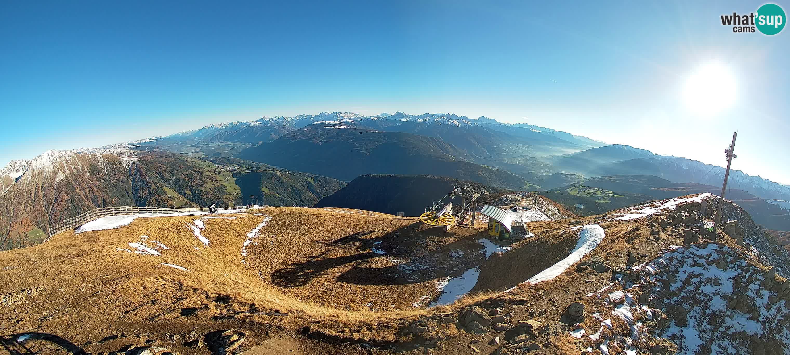 Spletna kamera Gitschlift / sedežnica Gitsch – Zgornja postaja (2.512 m)