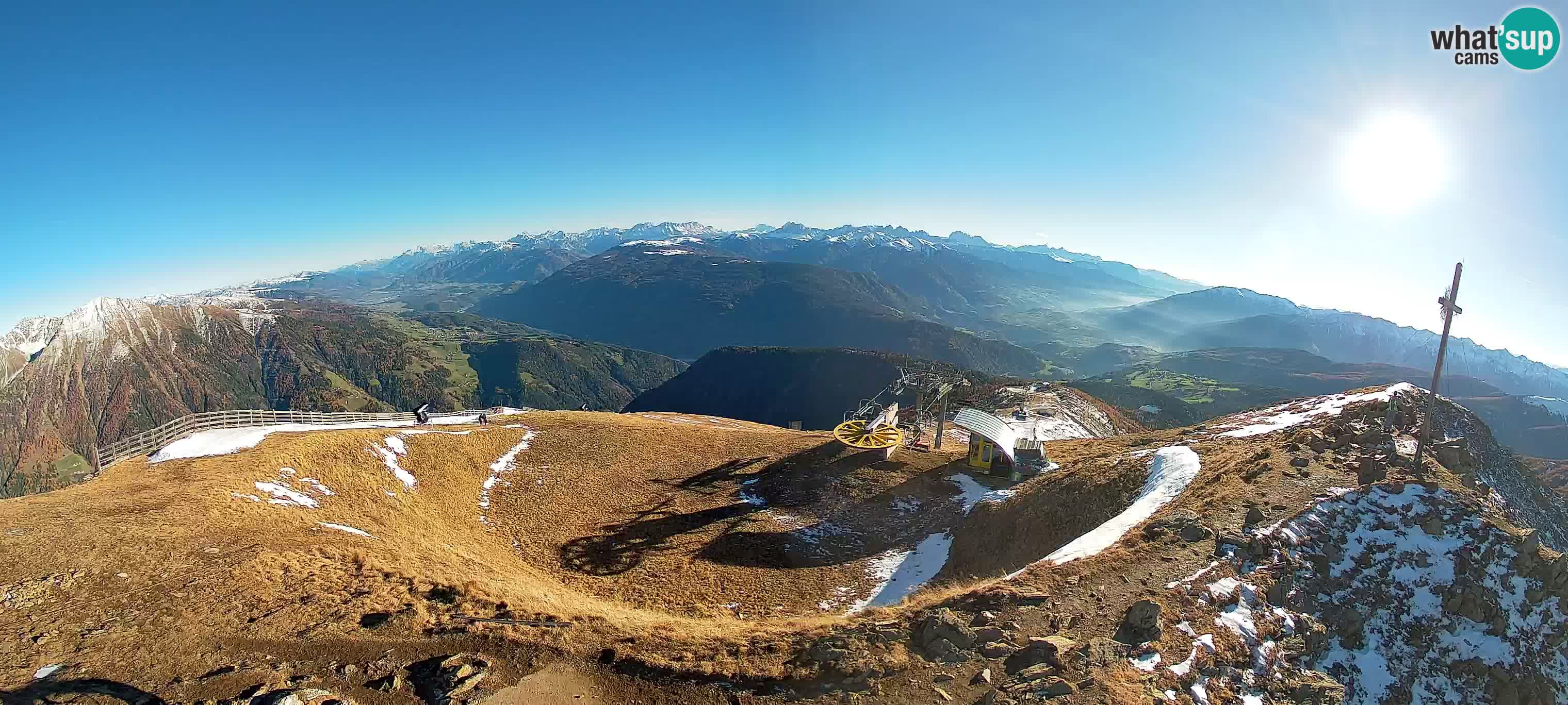 Spletna kamera Gitschlift / sedežnica Gitsch – Zgornja postaja (2.512 m)