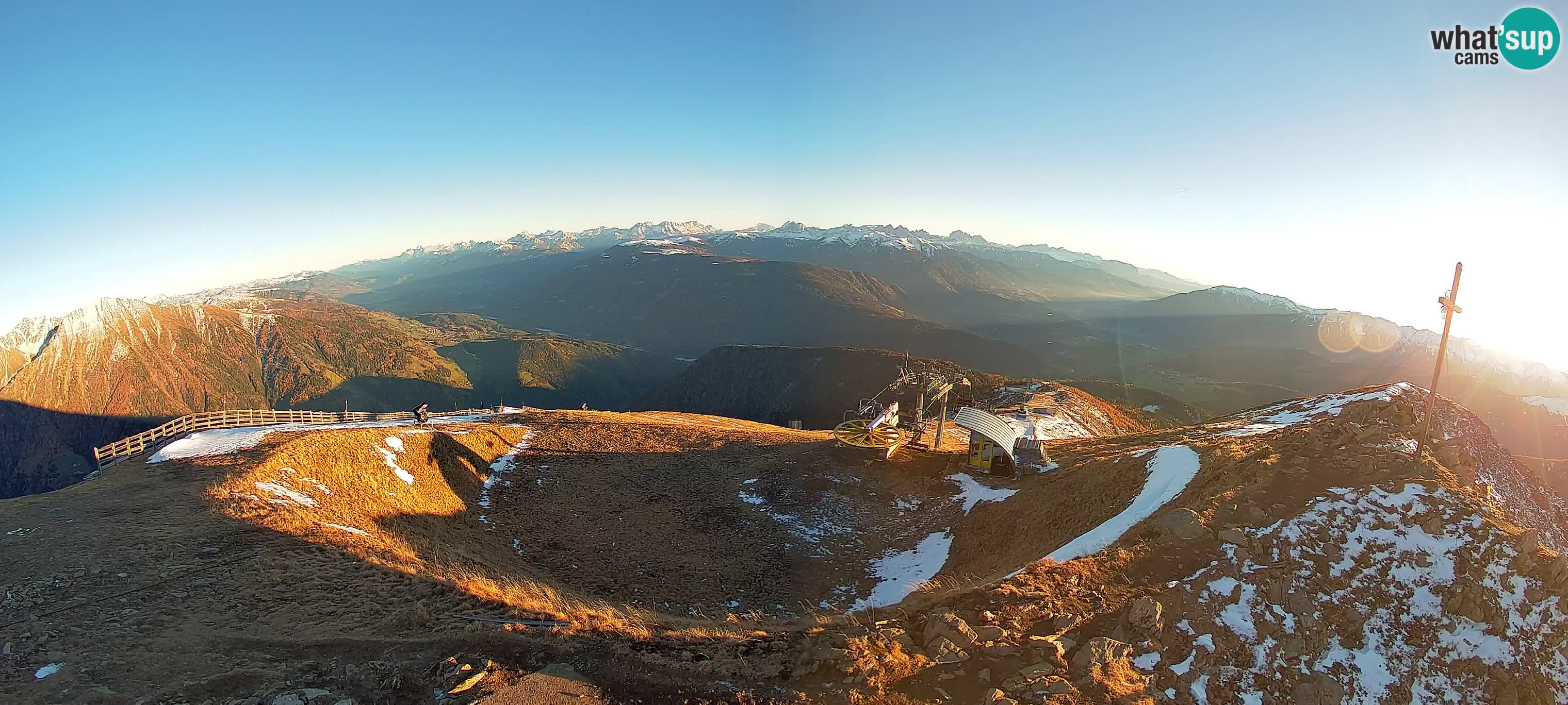 Spletna kamera Gitschlift / sedežnica Gitsch – Zgornja postaja (2.512 m)