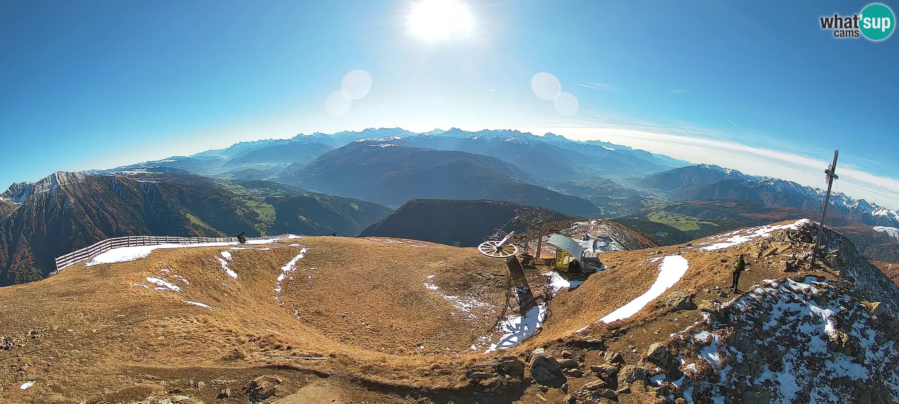 Spletna kamera Gitschlift / sedežnica Gitsch – Zgornja postaja (2.512 m)