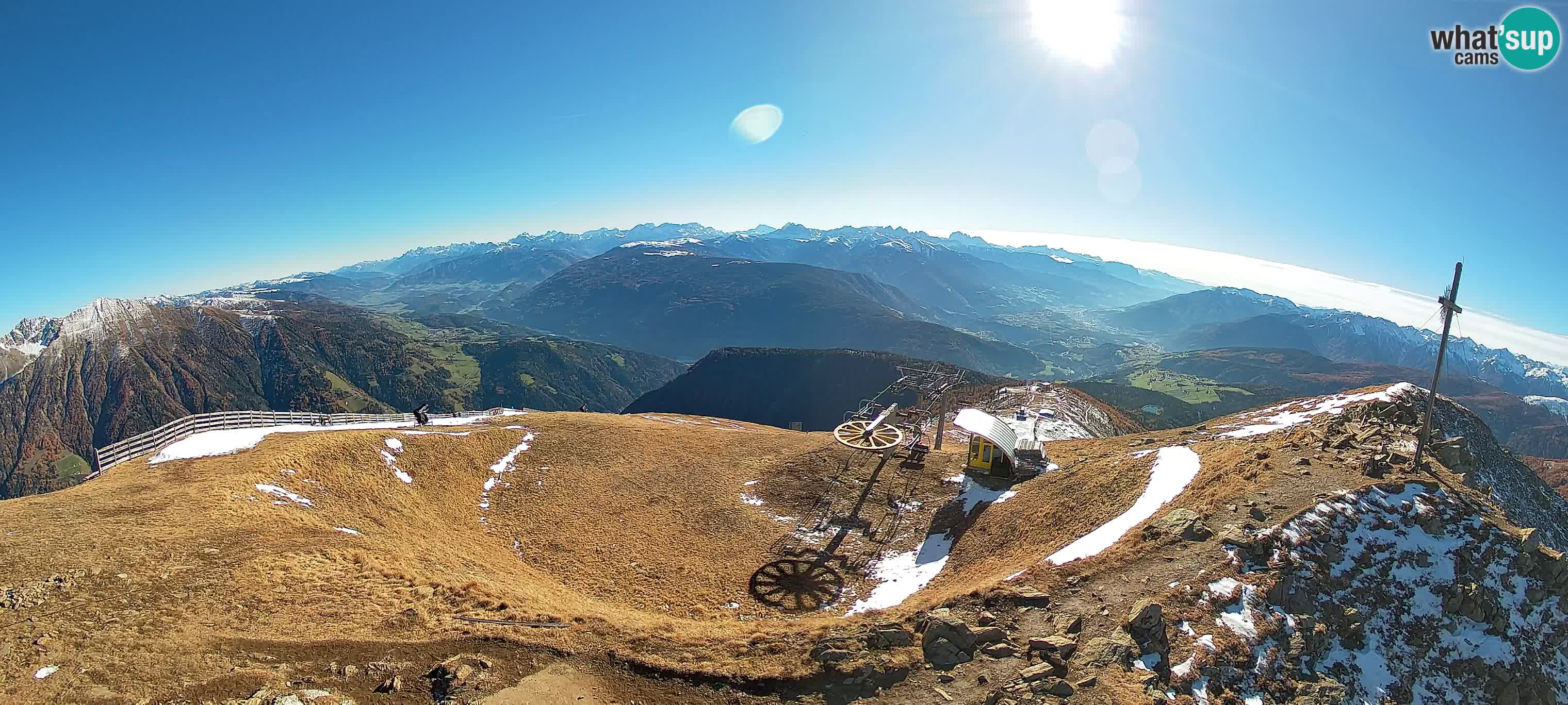 Spletna kamera Gitschlift / sedežnica Gitsch – Zgornja postaja (2.512 m)