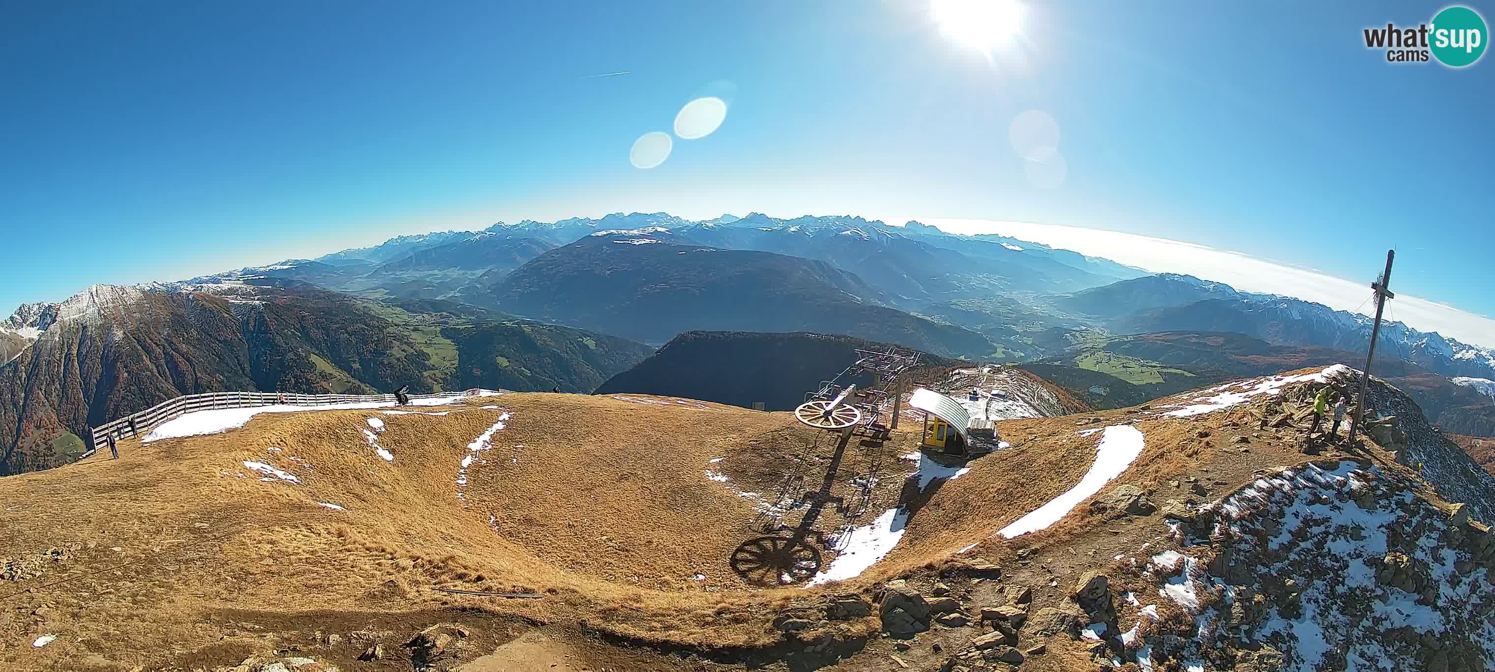 Spletna kamera Gitschlift / sedežnica Gitsch – Zgornja postaja (2.512 m)