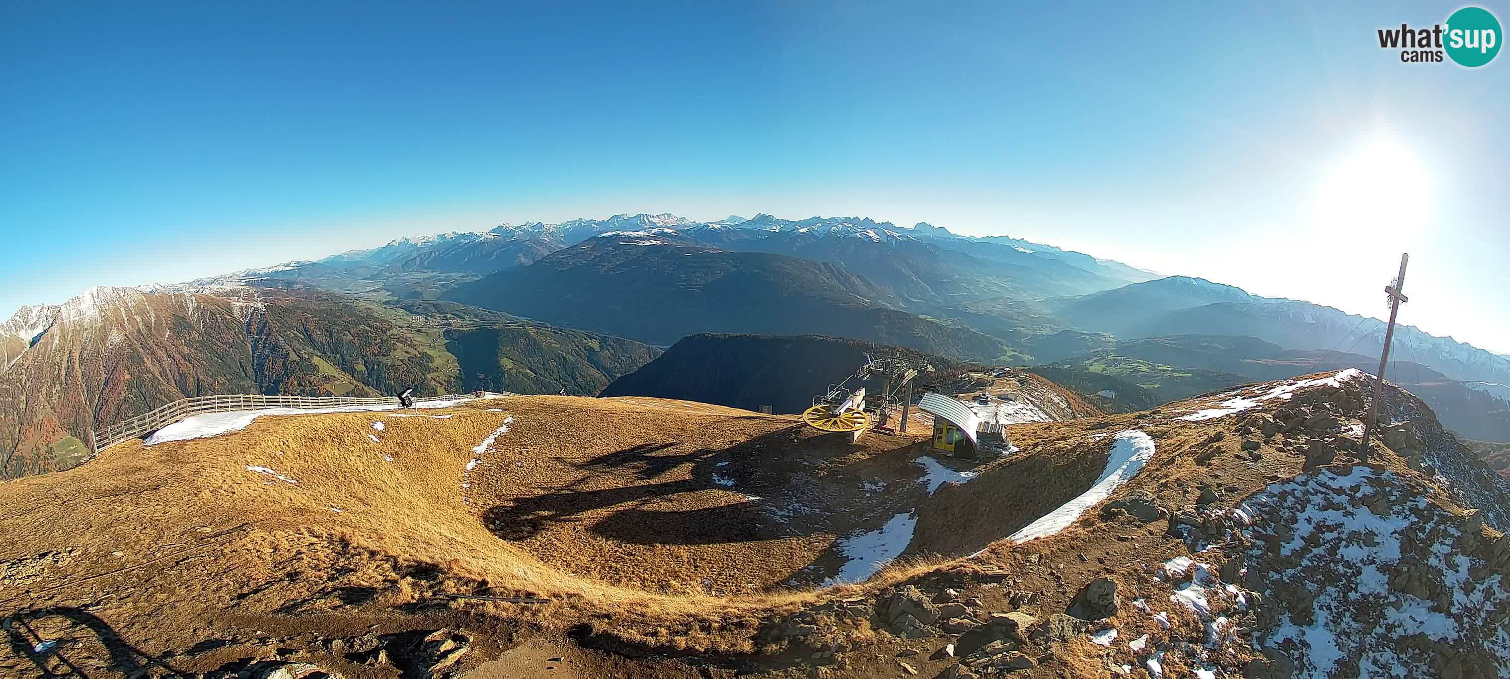 Spletna kamera Gitschlift / sedežnica Gitsch – Zgornja postaja (2.512 m)