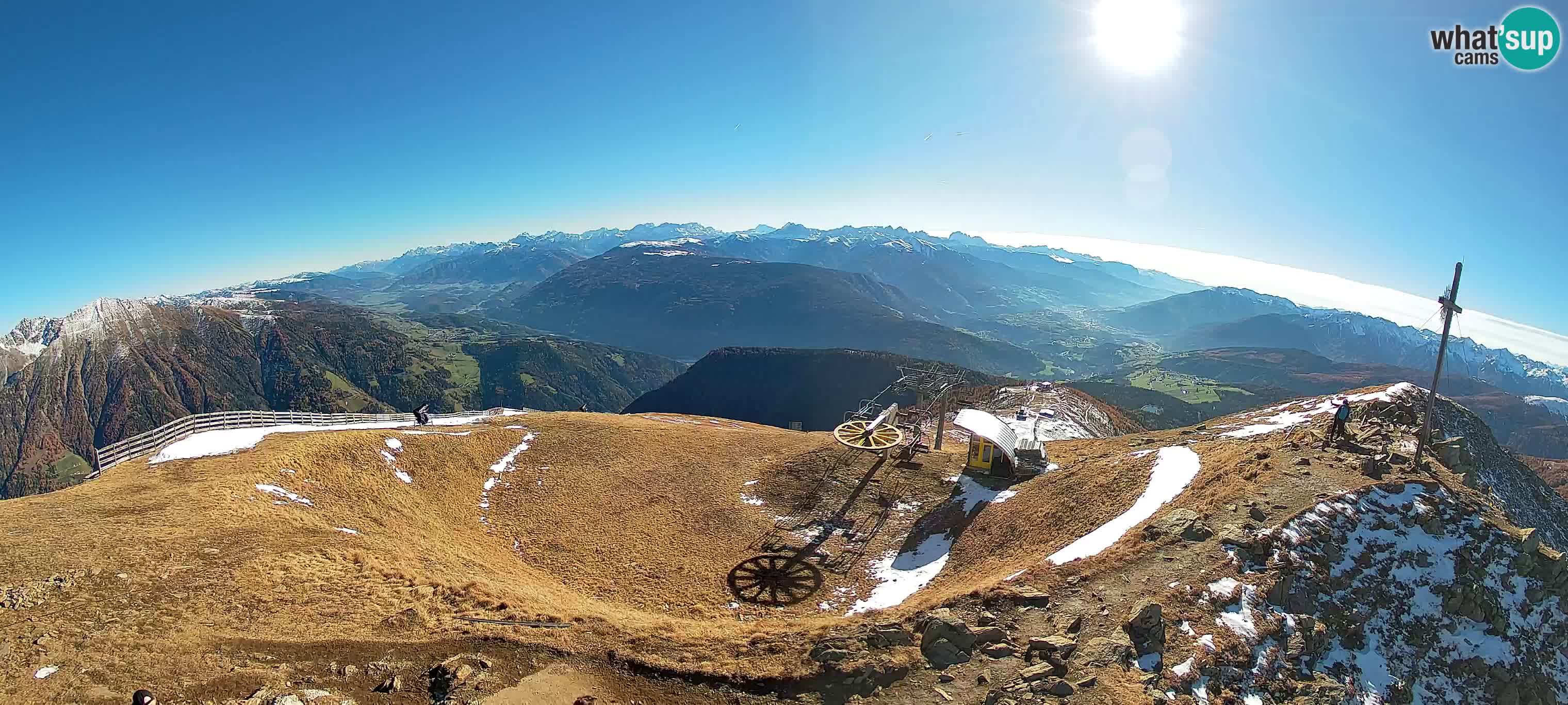 Spletna kamera Gitschlift / sedežnica Gitsch – Zgornja postaja (2.512 m)