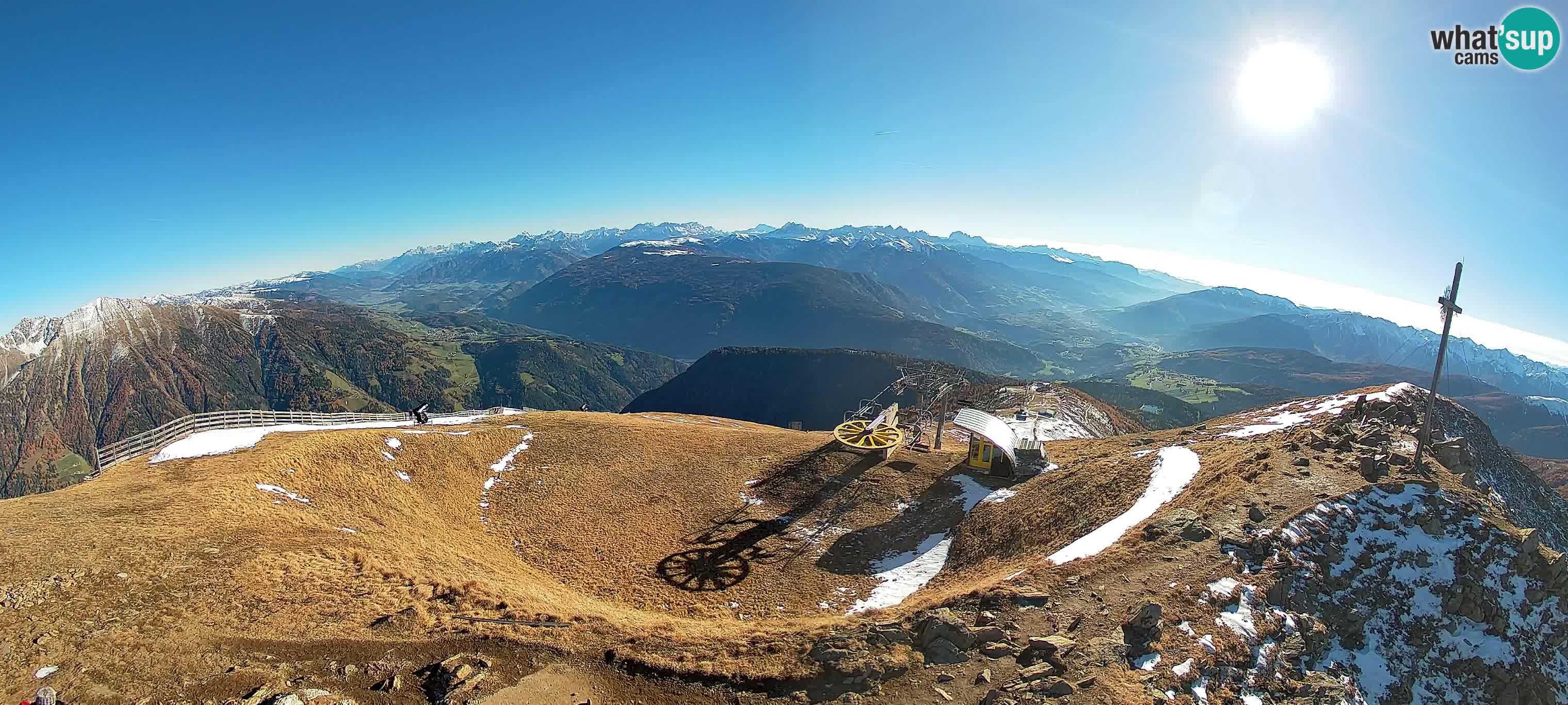 Spletna kamera Gitschlift / sedežnica Gitsch – Zgornja postaja (2.512 m)