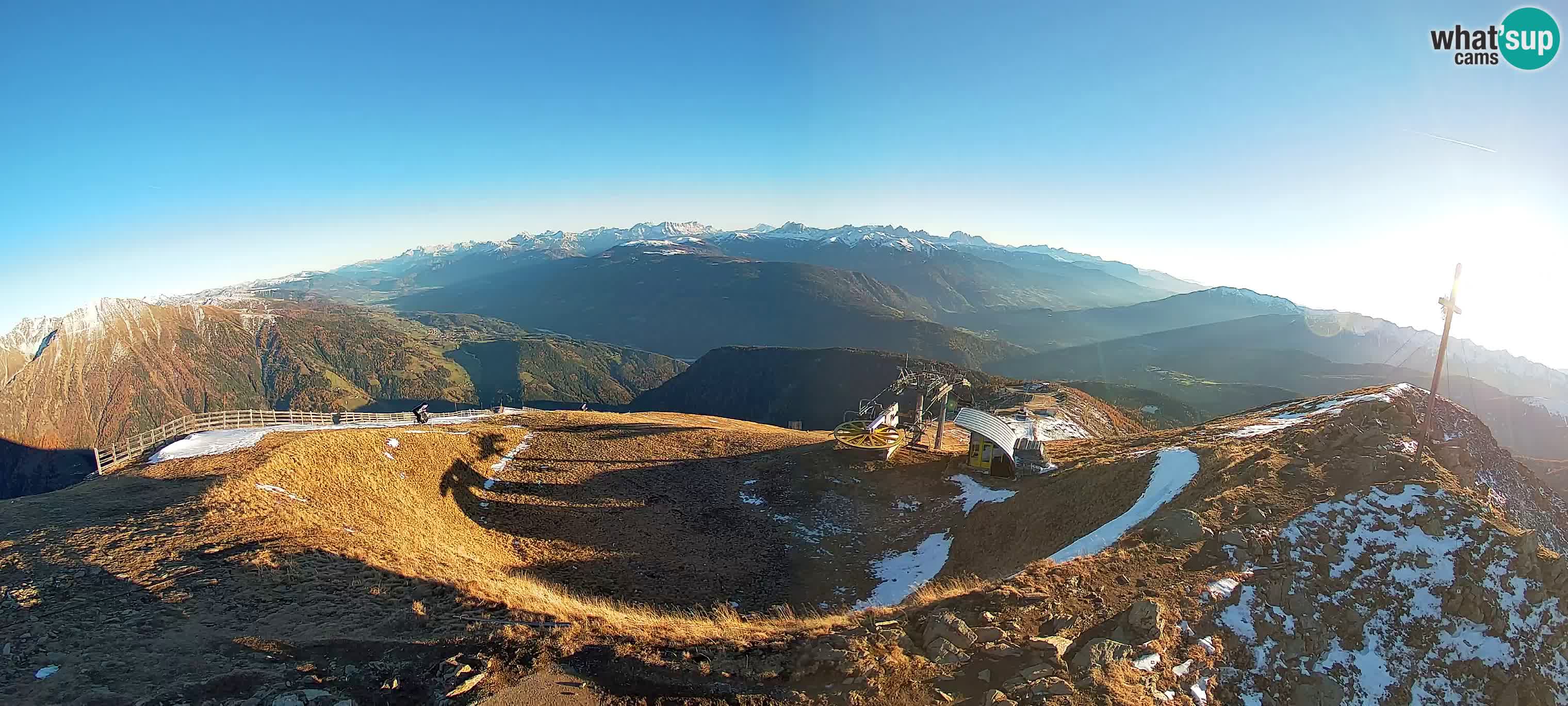 Spletna kamera Gitschlift / sedežnica Gitsch – Zgornja postaja (2.512 m)