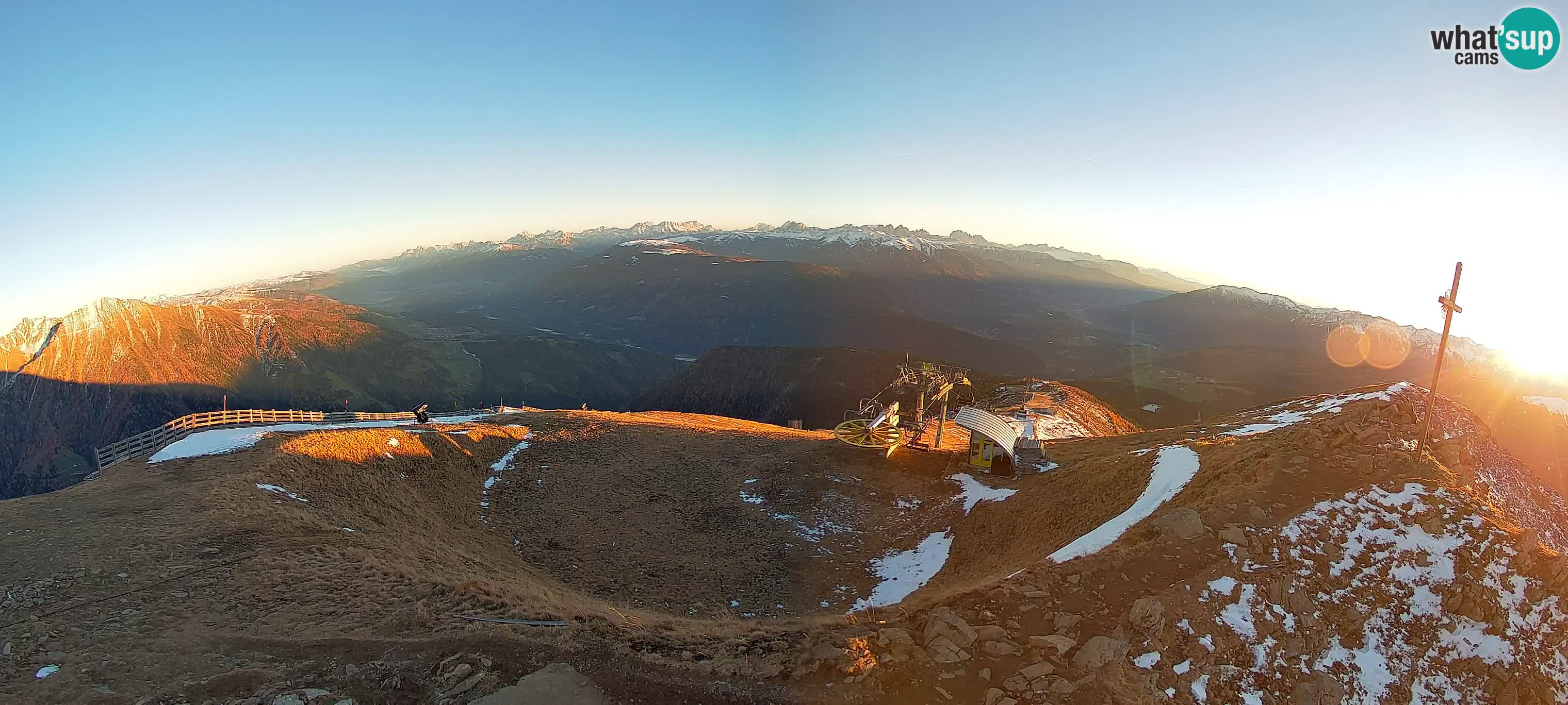 Spletna kamera Gitschlift / sedežnica Gitsch – Zgornja postaja (2.512 m)