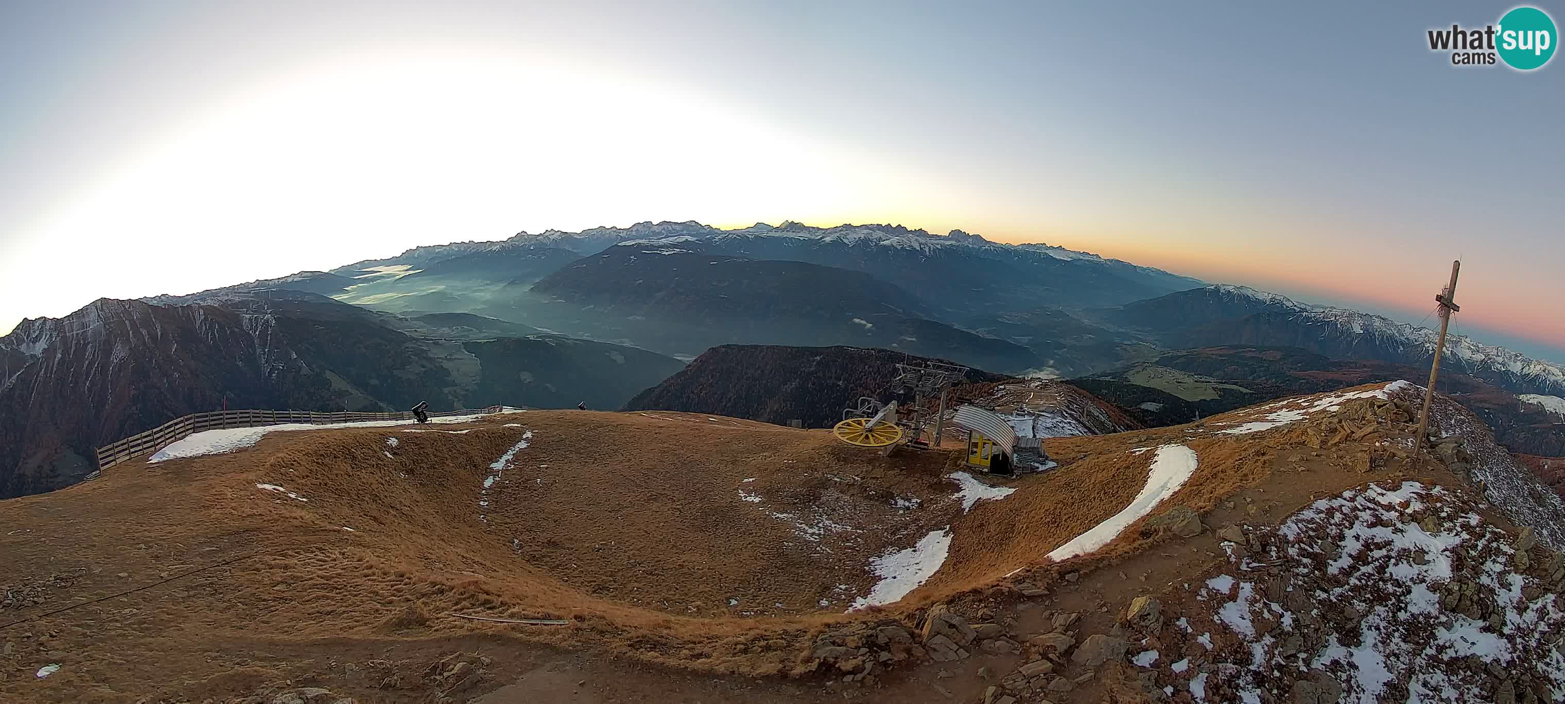 Spletna kamera Gitschlift / sedežnica Gitsch – Zgornja postaja (2.512 m)
