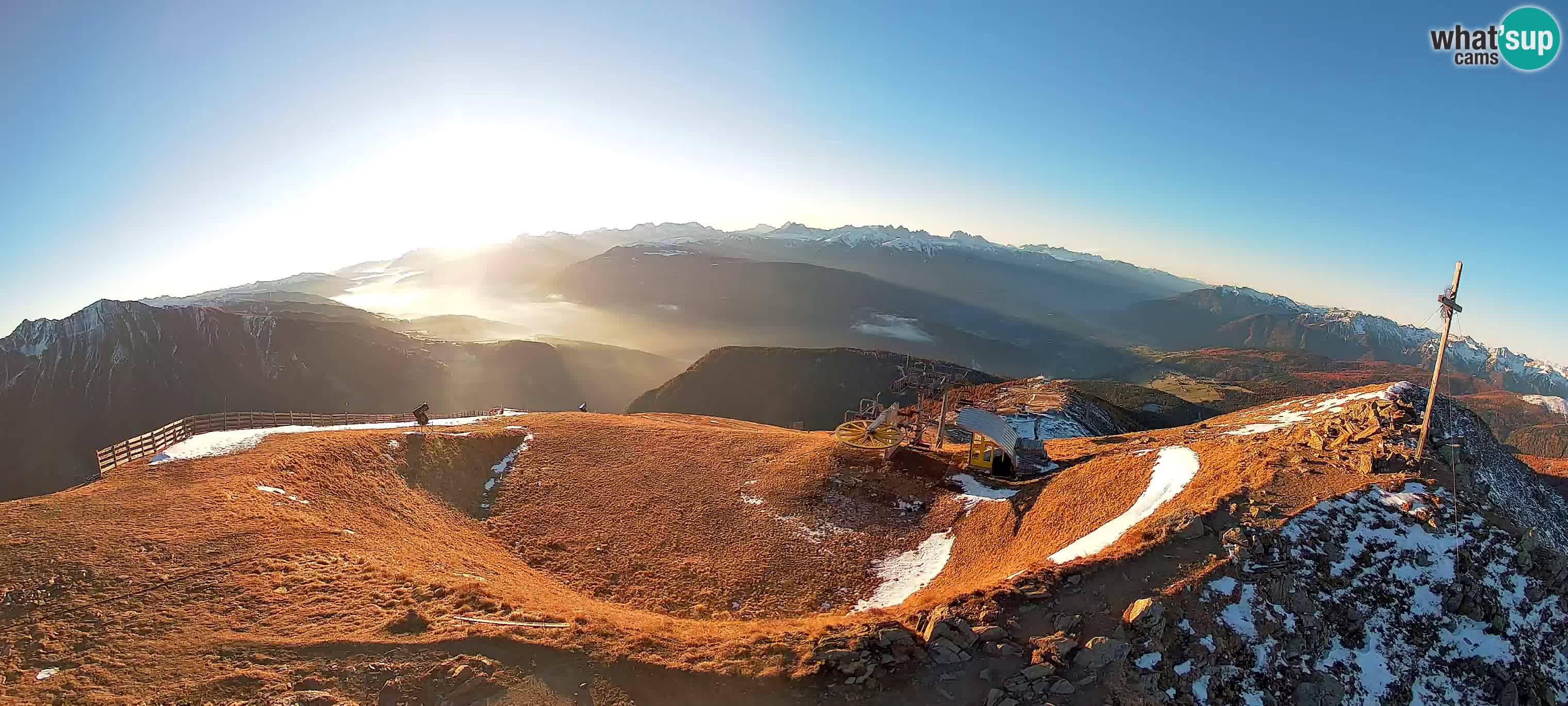 Spletna kamera Gitschlift / sedežnica Gitsch – Zgornja postaja (2.512 m)
