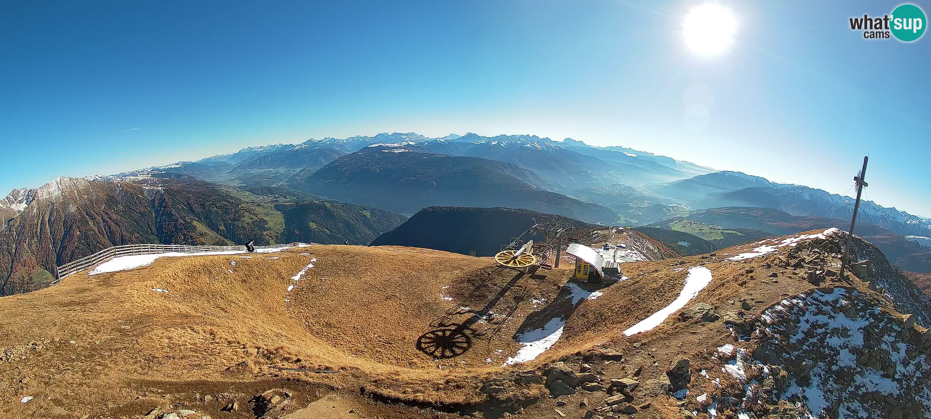 Spletna kamera Gitschlift / sedežnica Gitsch – Zgornja postaja (2.512 m)