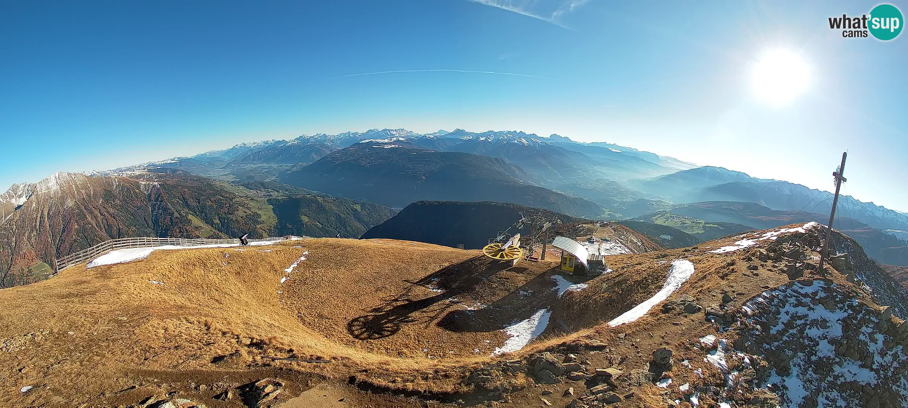 Spletna kamera Gitschlift / sedežnica Gitsch – Zgornja postaja (2.512 m)