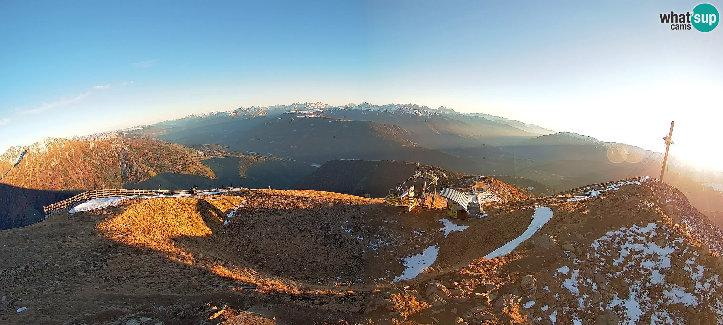 Spletna kamera Gitschlift / sedežnica Gitsch – Zgornja postaja (2.512 m)