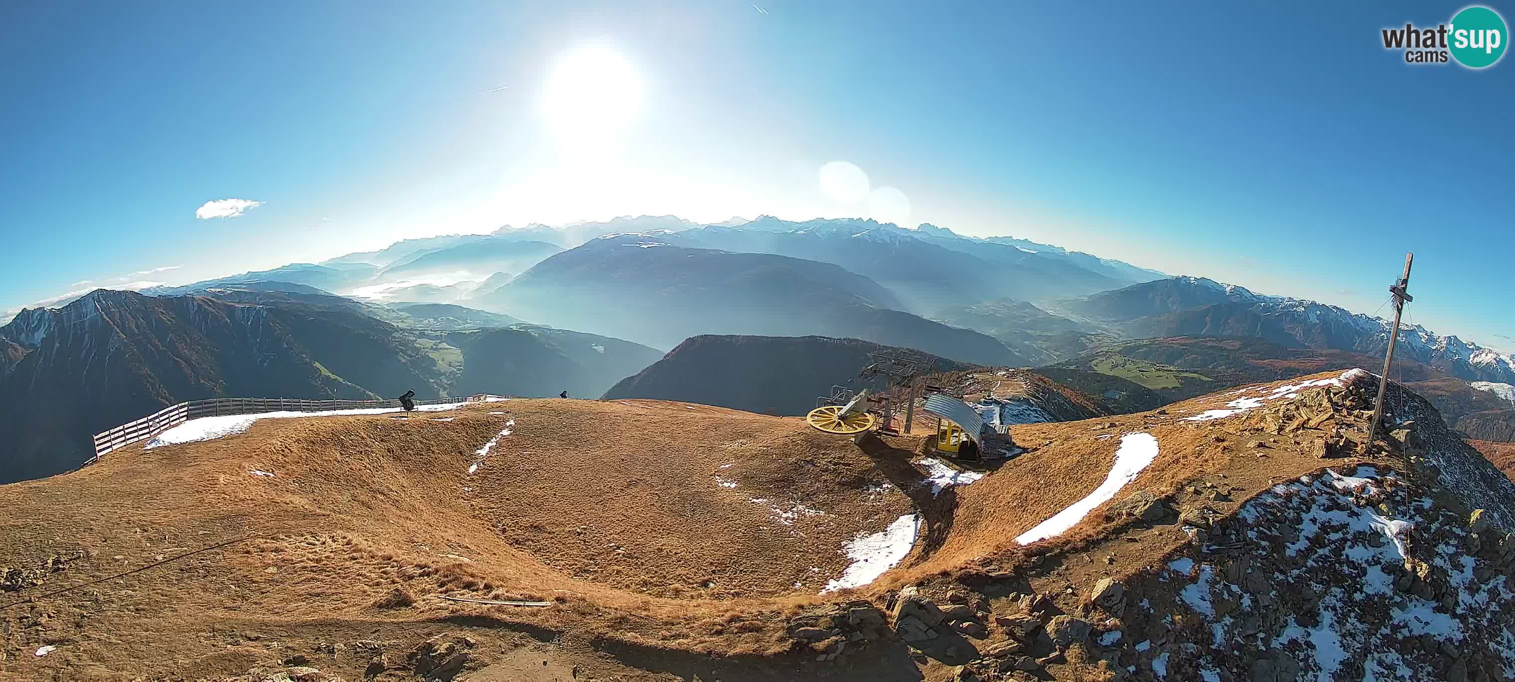Spletna kamera Gitschlift / sedežnica Gitsch – Zgornja postaja (2.512 m)