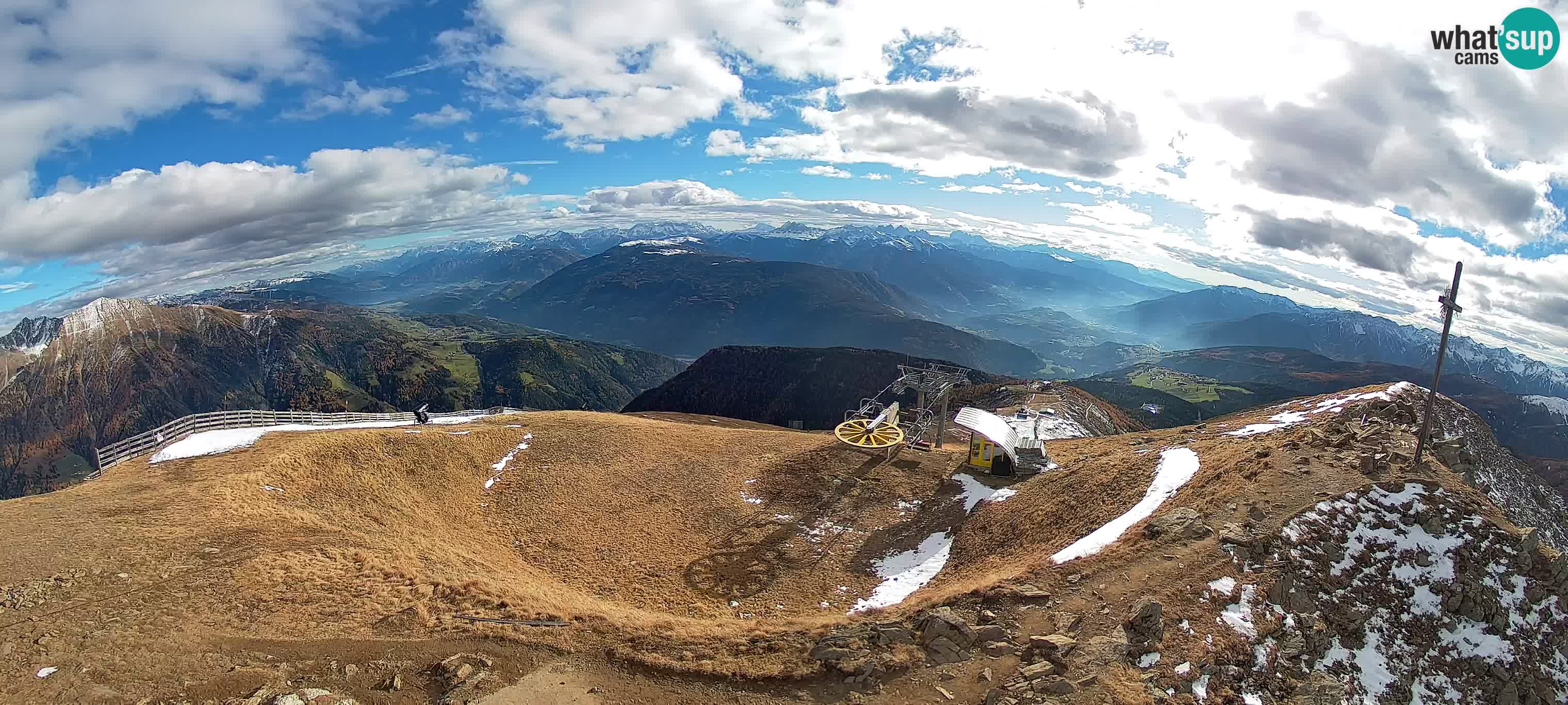 Spletna kamera Gitschlift / sedežnica Gitsch – Zgornja postaja (2.512 m)