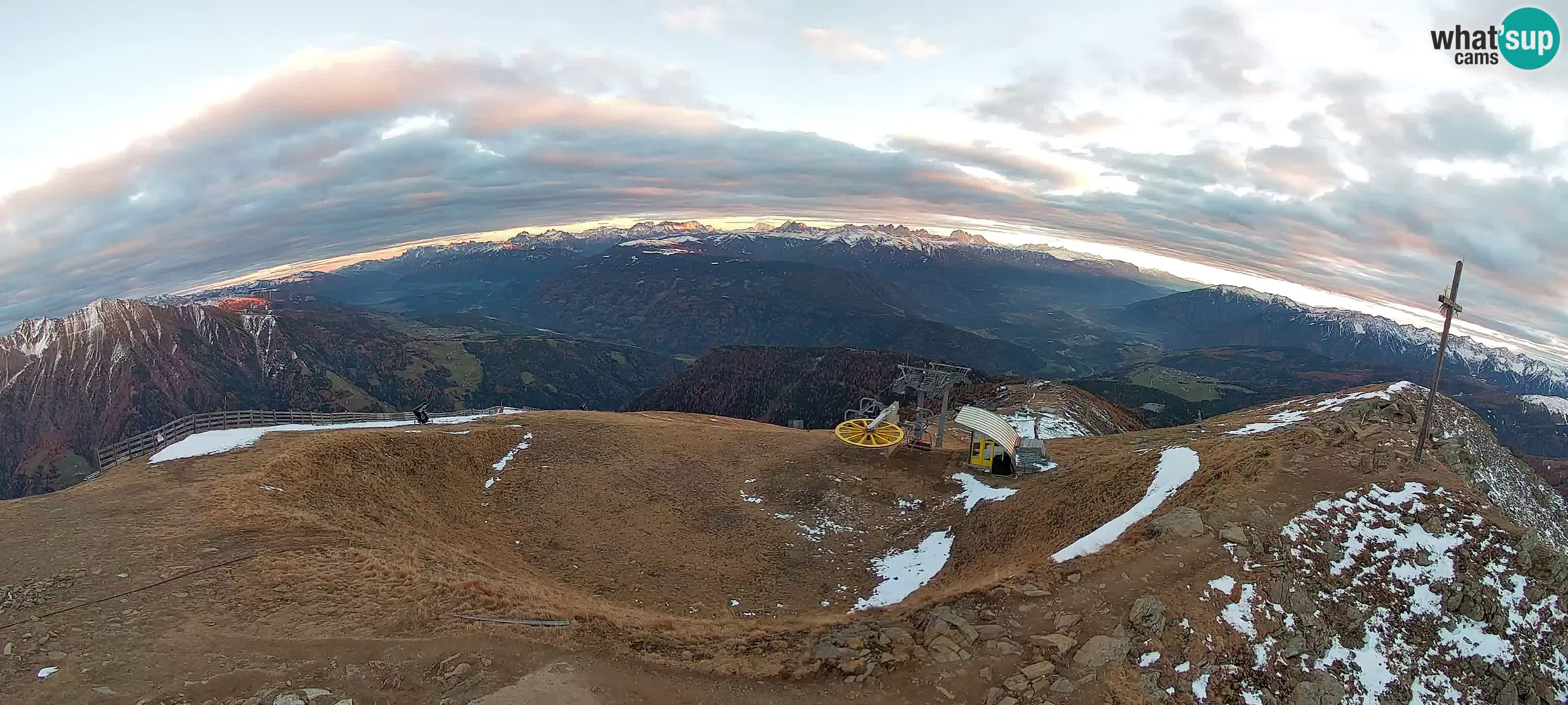 Spletna kamera Gitschlift / sedežnica Gitsch – Zgornja postaja (2.512 m)