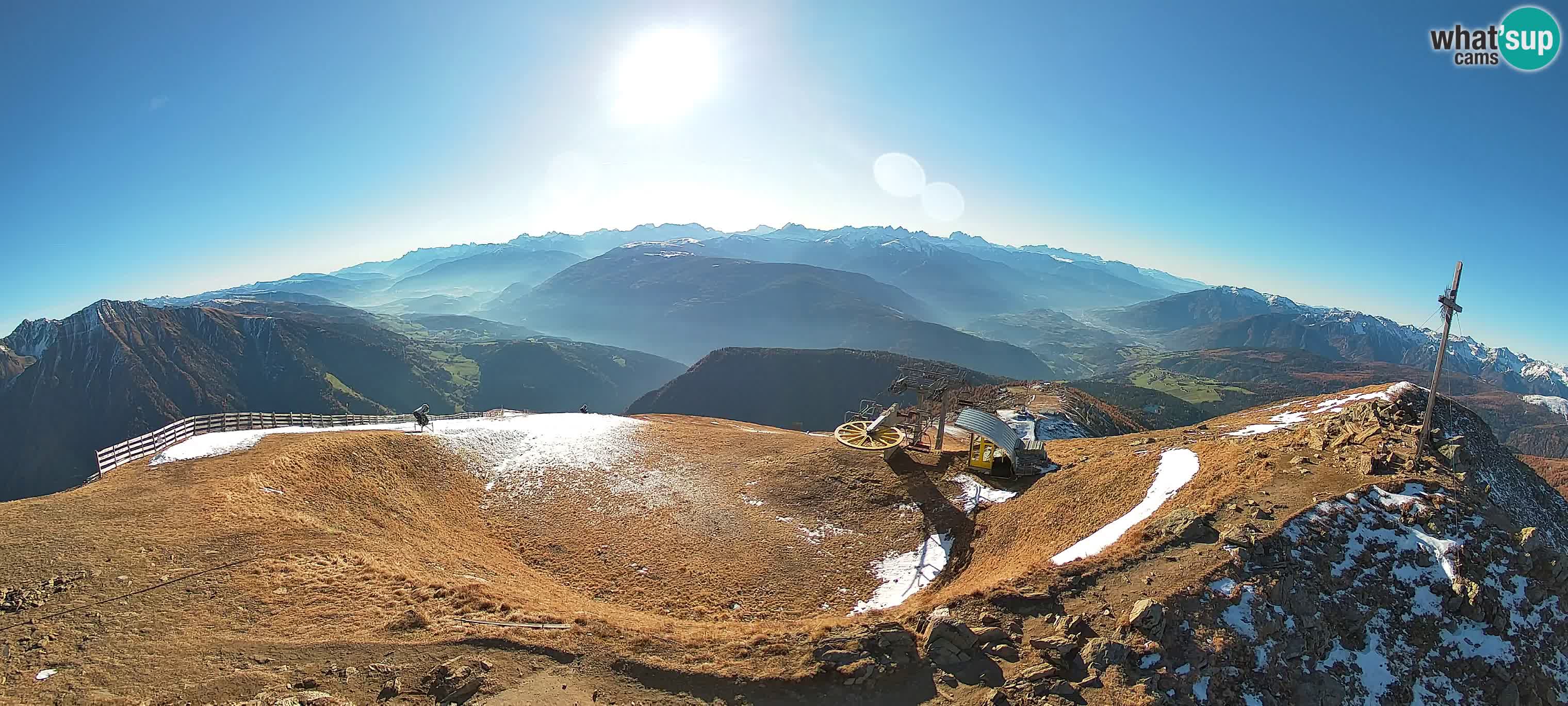 Spletna kamera Gitschlift / sedežnica Gitsch – Zgornja postaja (2.512 m)