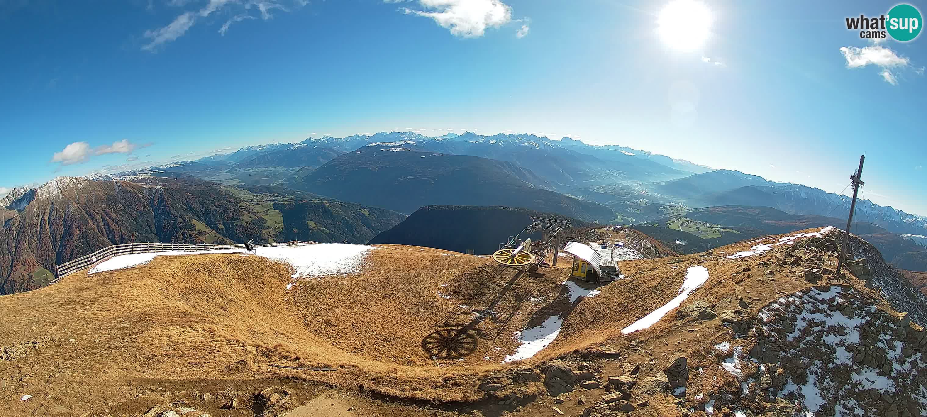 Spletna kamera Gitschlift / sedežnica Gitsch – Zgornja postaja (2.512 m)