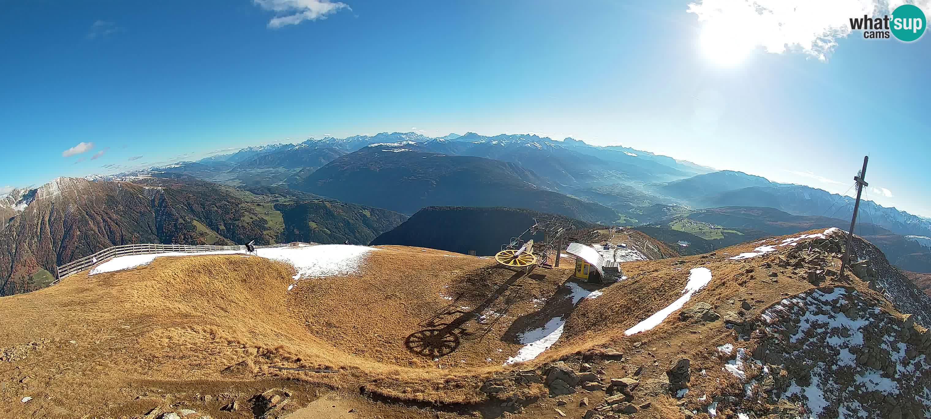 Spletna kamera Gitschlift / sedežnica Gitsch – Zgornja postaja (2.512 m)