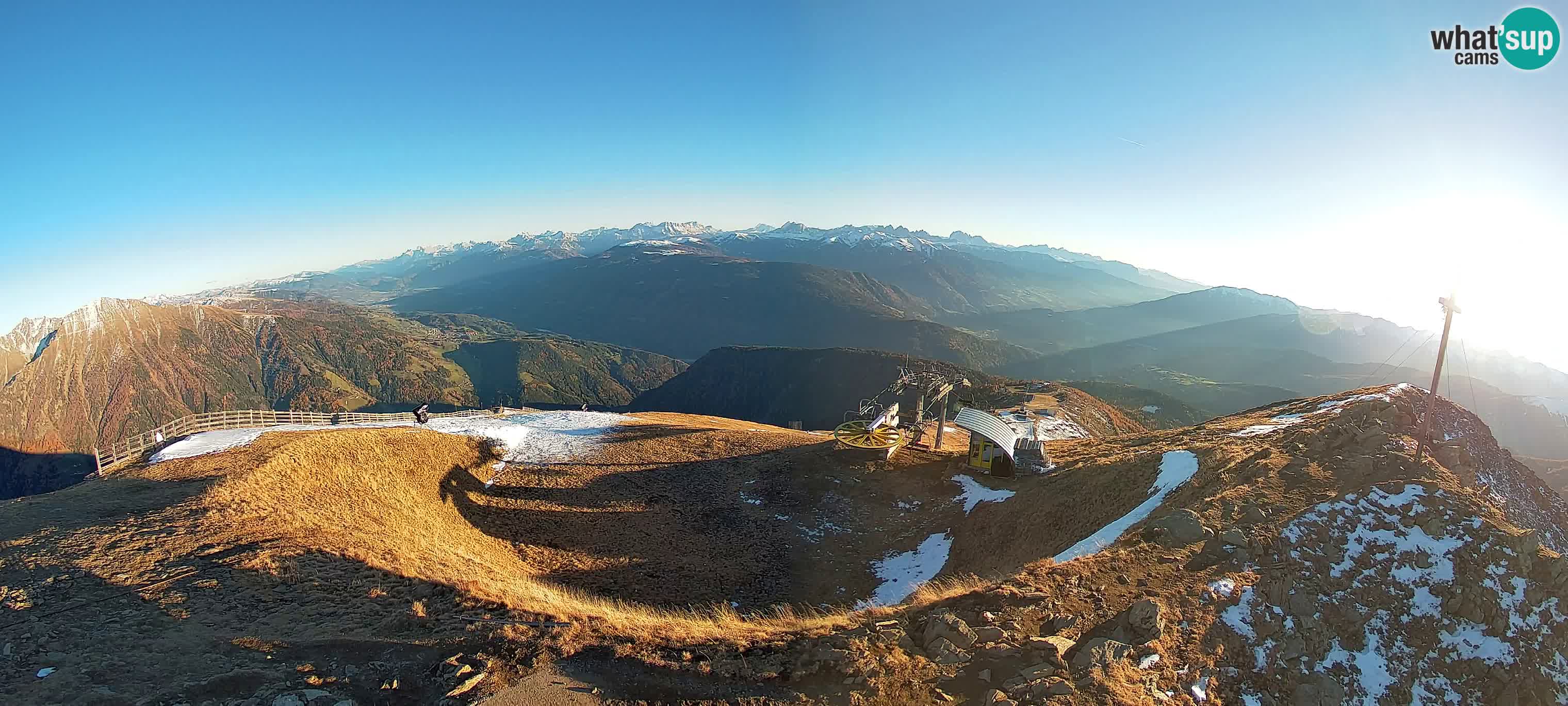 Spletna kamera Gitschlift / sedežnica Gitsch – Zgornja postaja (2.512 m)