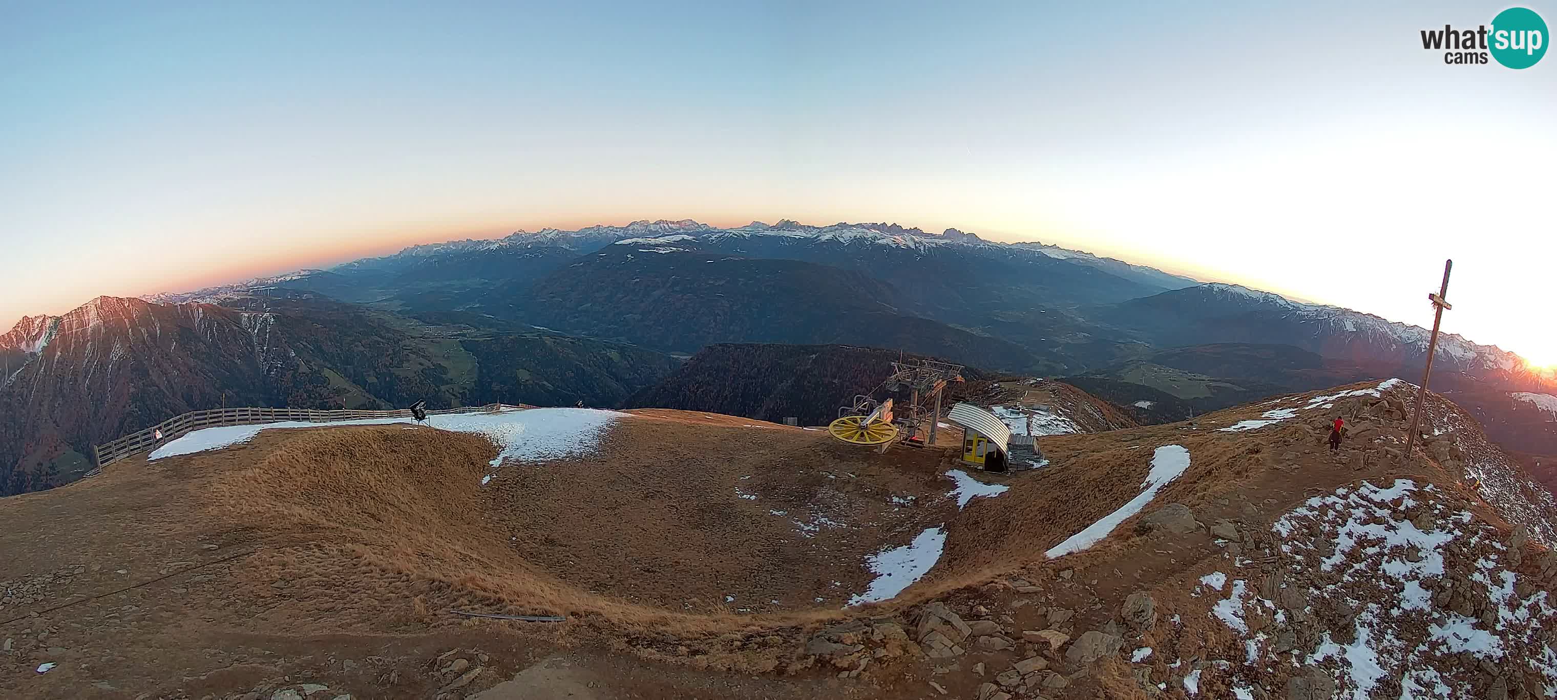 Spletna kamera Gitschlift / sedežnica Gitsch – Zgornja postaja (2.512 m)